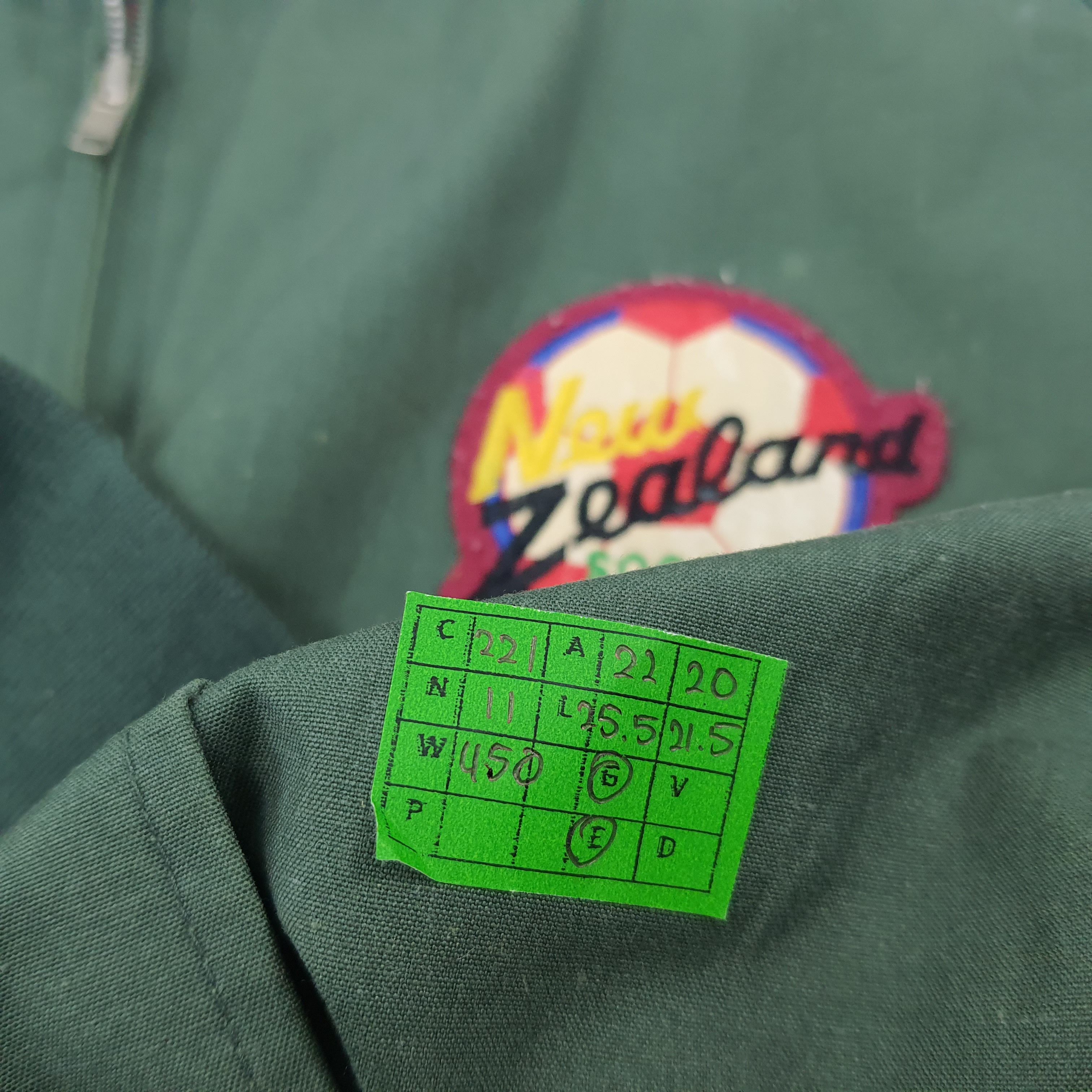 Vintage Vintage New Zealand Soccer Bomber Jacket C221N11 Size US M / EU 48-50 / 2 - 7 Thumbnail