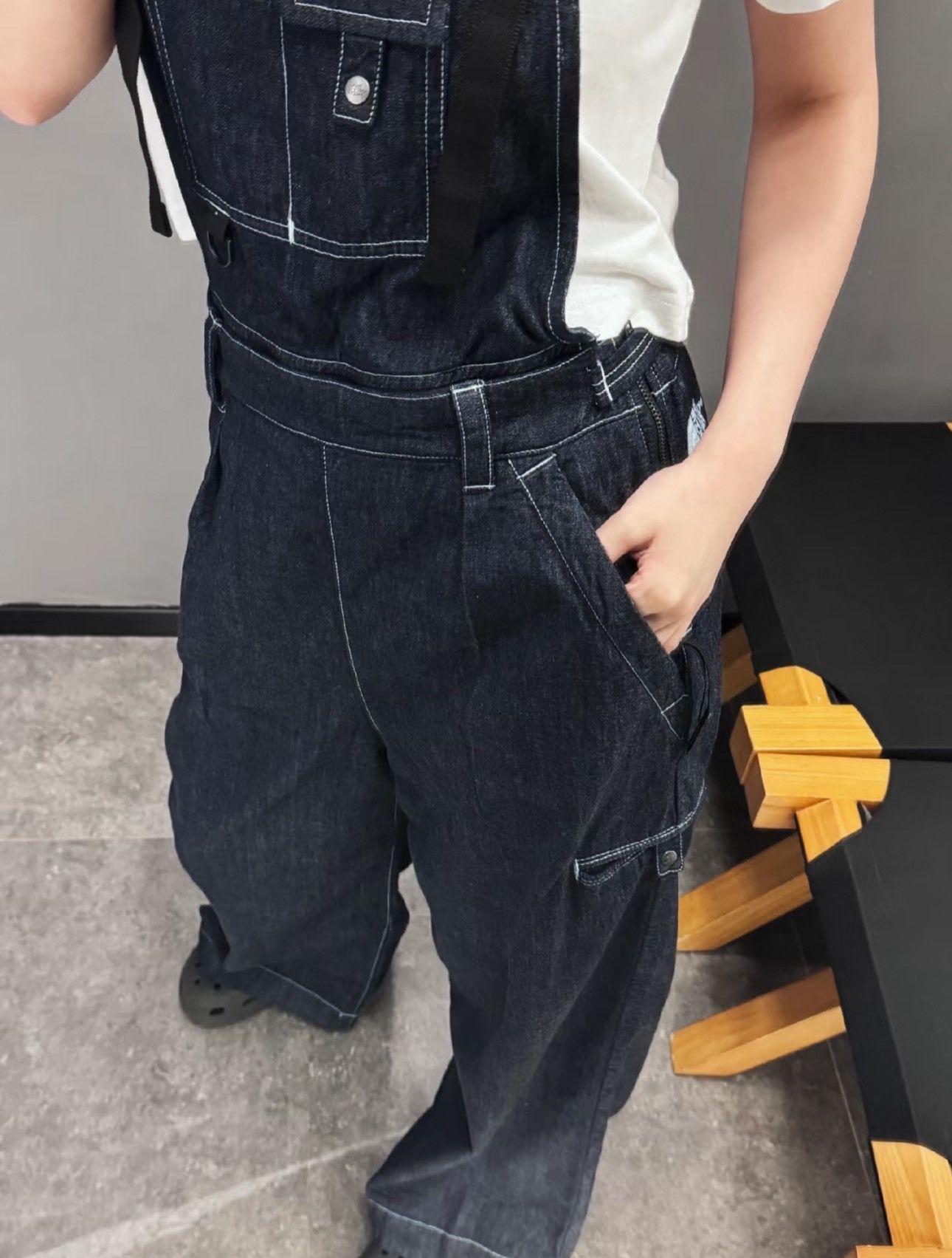 Kazuki Kuraishi × The North Face Urban Exploration UNISEX COVERTIBLE DENIM OVERALL Size US 32 / EU 48 - 18 Thumbnail