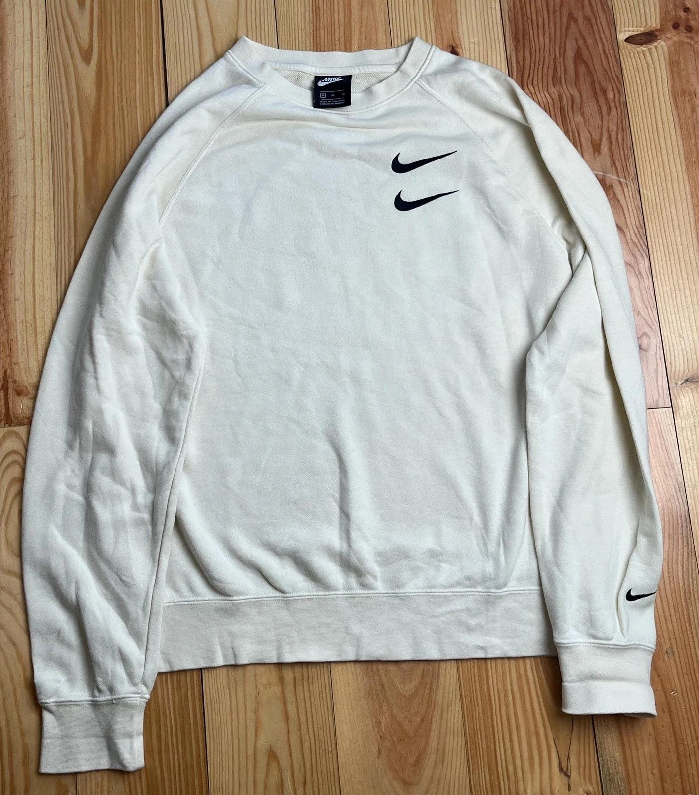 Nike Vintage 90s Nike Double Swoosh Sweatshirt Size US M / EU 48-50 / 2 - 3 Thumbnail