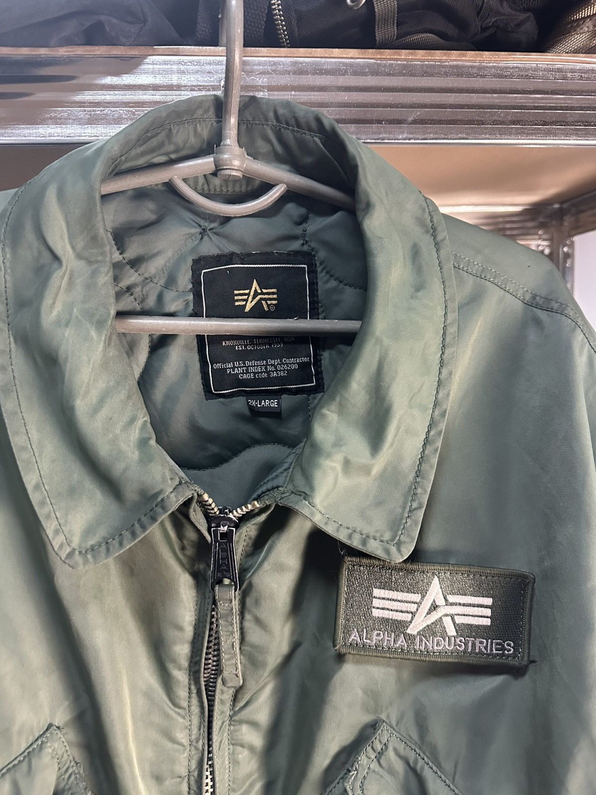 Alpha Industries BOMBER ALPHA INDUSTRIES KHAKI MILITARY M1 JACKET Size US XXL / EU 58 / 5 - 4 Thumbnail