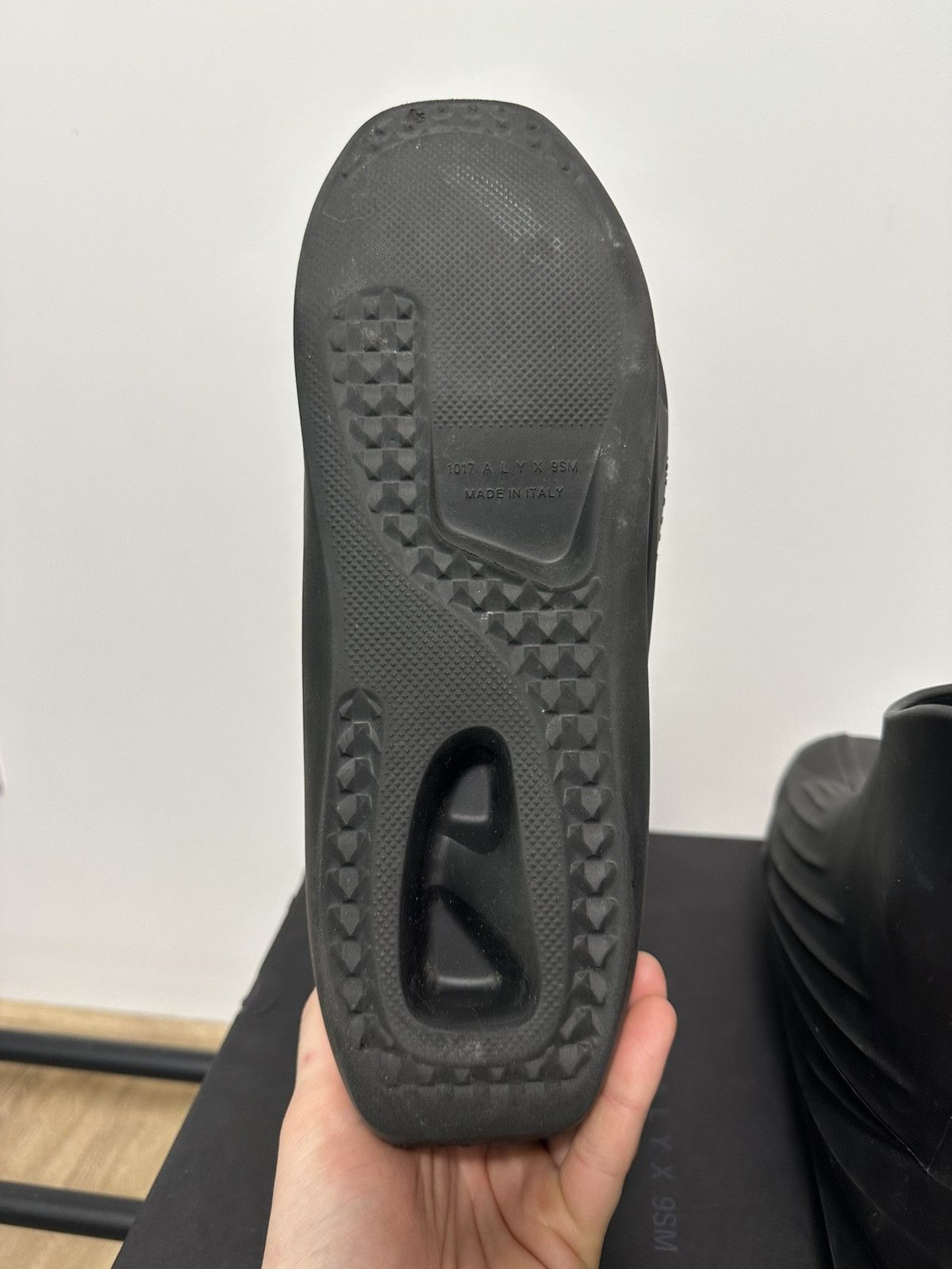 1017 ALYX 9SM 1017 ALYX 9SM Mono Boots, size 42 it Size US 9.5 / EU 42-43 - 4 Thumbnail