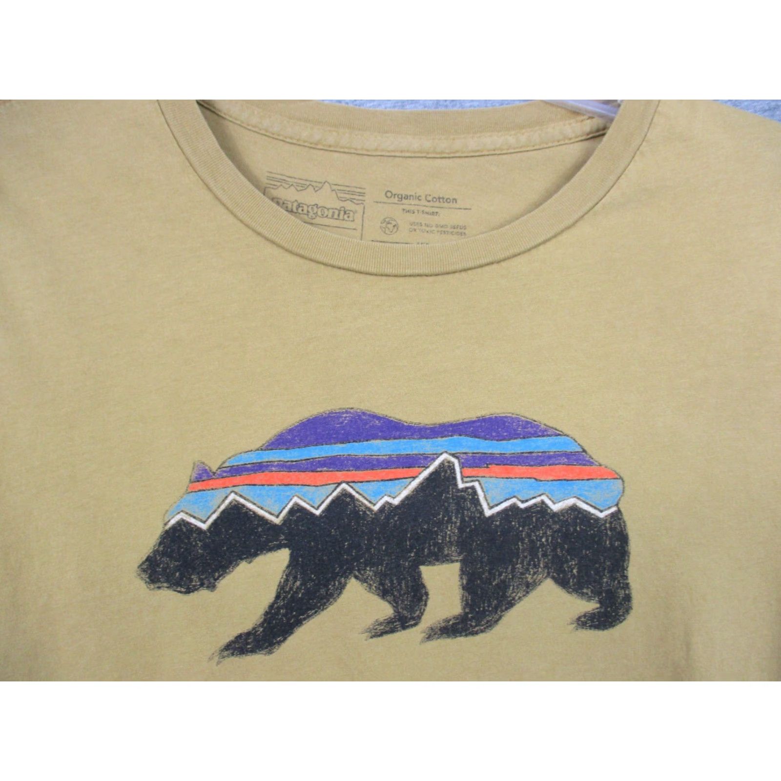 Patagonia Patagonia Shirt Medium Bear Short Sleeve Organic Cotton Size US M / EU 48-50 / 2 - 2 Thumbnail