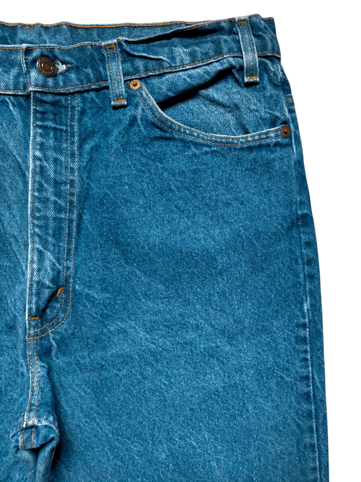 Levi's Vintage 80s Levis 517 Flare Jeans Boot Cut Denim Size US 34 / EU 50 - 5 Thumbnail