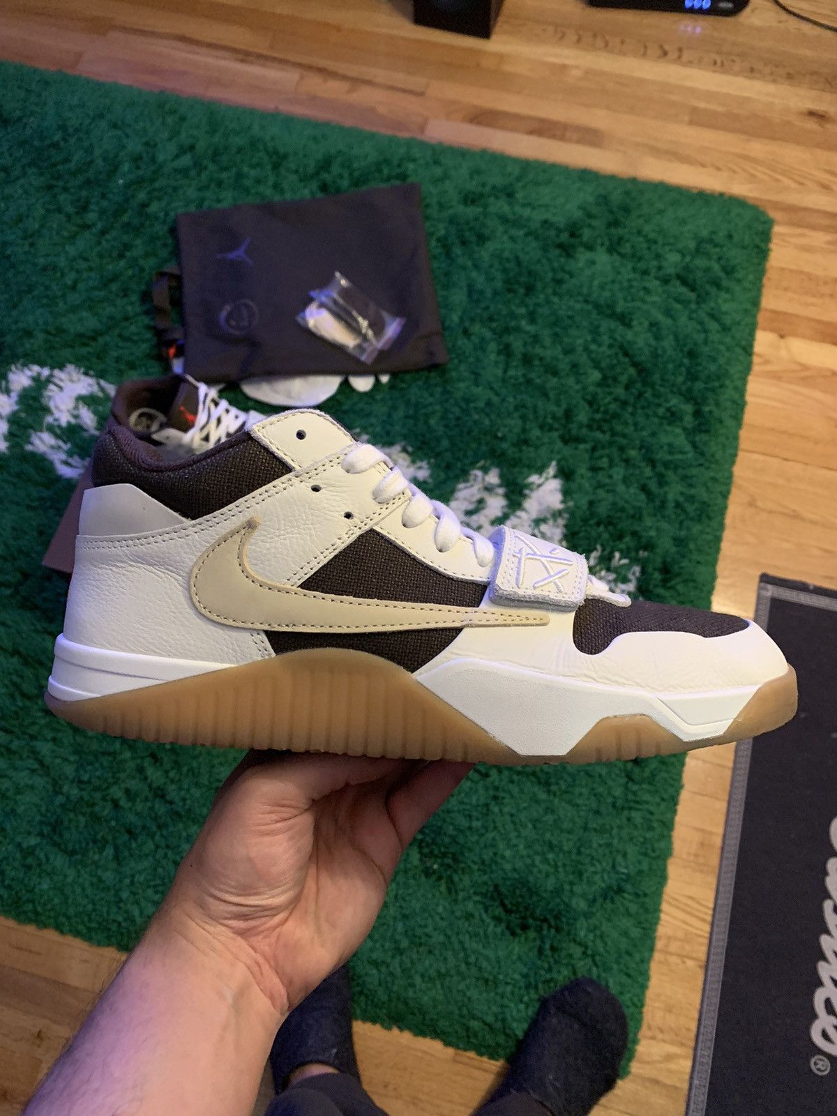 Jordan Brand × Nike × Travis Scott Travis Scott Jumpman Jack Sail Size US 11 / EU 44 - 3 Thumbnail