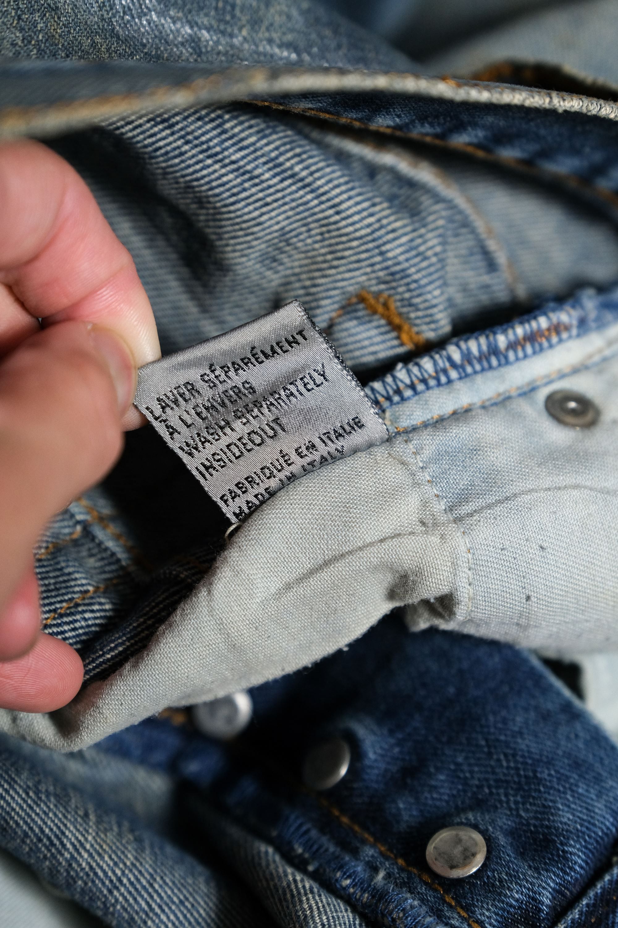 Dior DIOR HOMME by Kris Van Assche Long Skinny Jeans Size US 29 - 9 Thumbnail