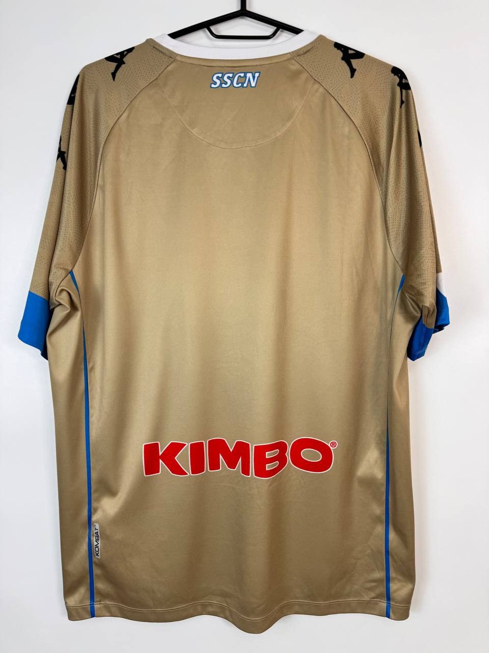 Kappa Kappa Kombat Extra Napoli 21/22 Goalkeeper Jersey 31129NW Size US L / EU 52-54 / 3 - 5 Thumbnail