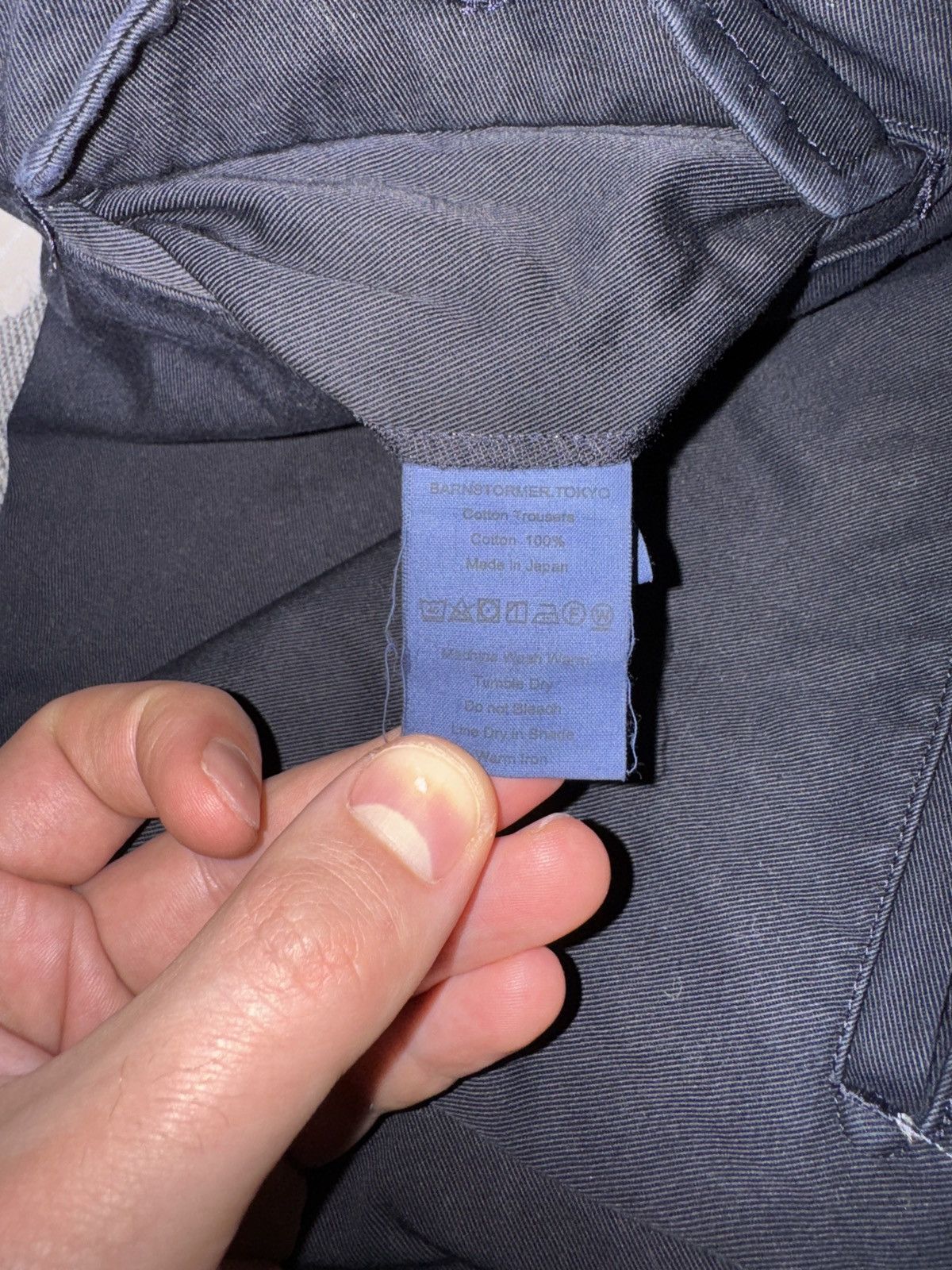Other The Barnstormer Tokyo Navy blue made in Japan chino pants 34 Size US 34 / EU 50 - 9 Thumbnail