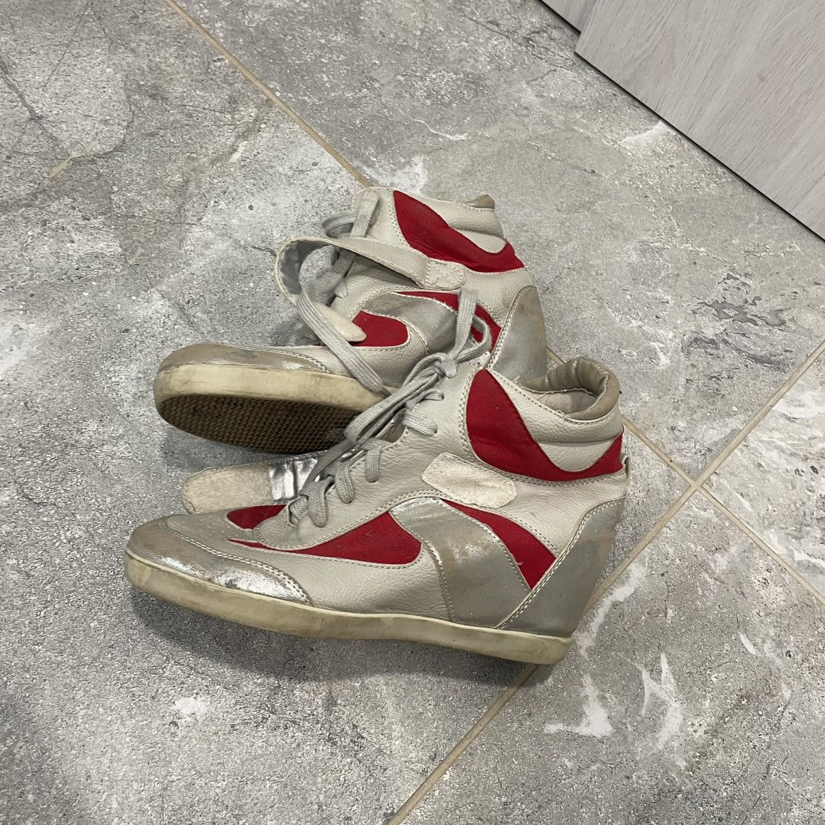 Like Isabel Marant style Bekett sneakers shoes Wedge boots