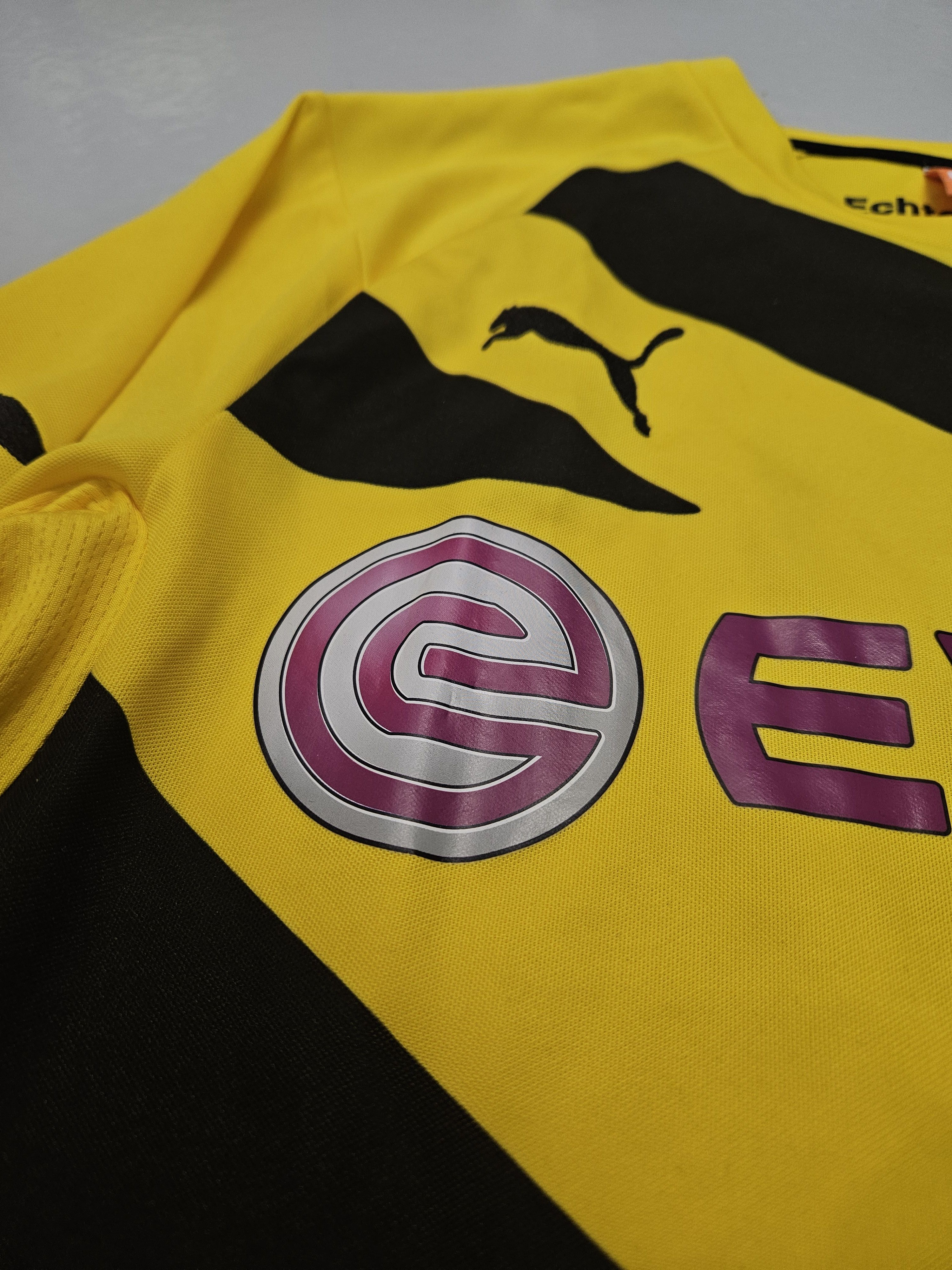 Puma Borussia Dortmund 2014 jersey longsleeve #7 Shinji Kagawa Size US M / EU 48-50 / 2 - 8 Thumbnail