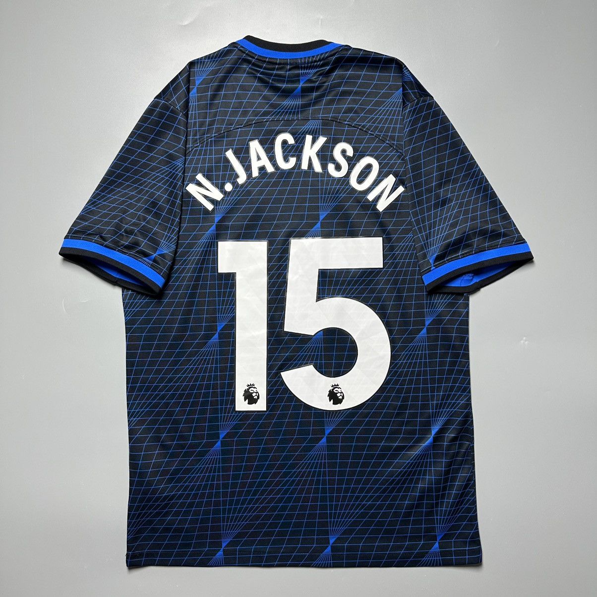 Nike CHELSEA NIKE 2023/2024 FOOTBALL AWAY JERSEY #15 JACKSON Size US M / EU 48-50 / 2 - 1 Thumbnail