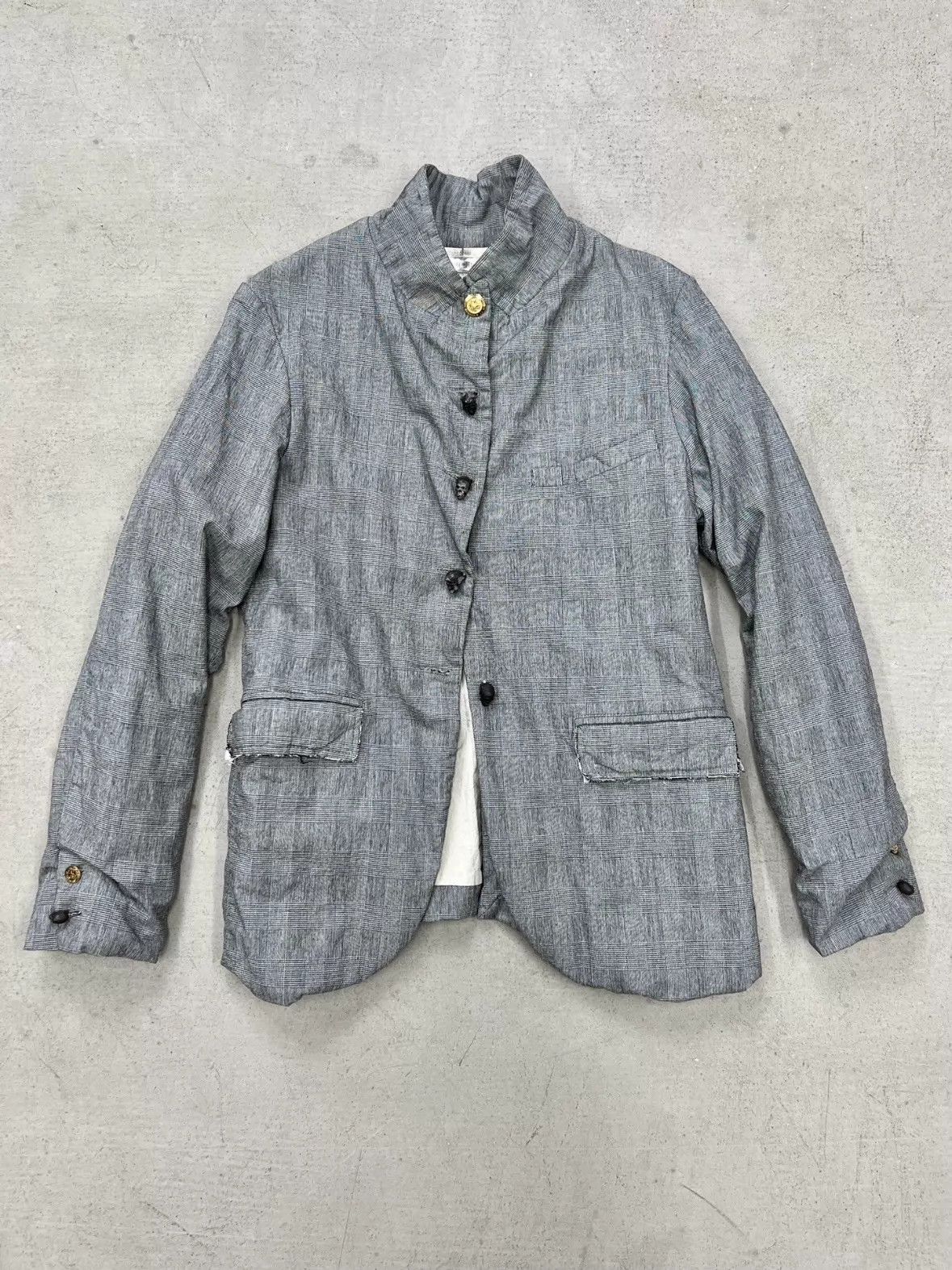 Other Yaki Hidomi Paul Harnden Distressed Blazer M Size M / US 6-8 / IT 42-44 - 1 Thumbnail