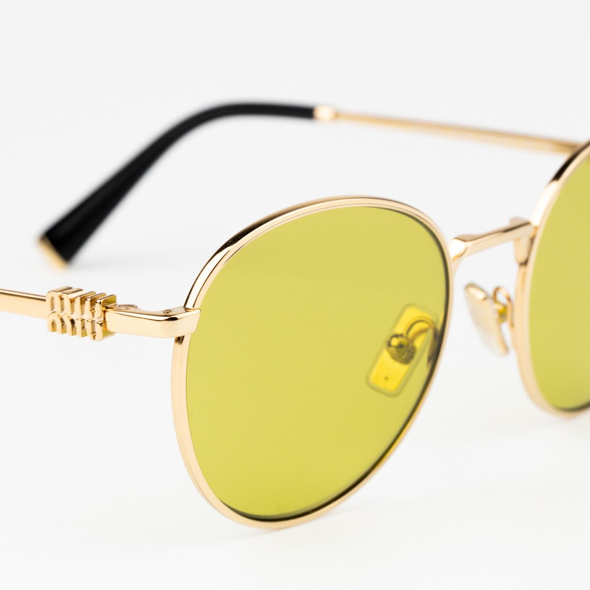 Miu Miu NEW Miu Miu MU55ZS 5AK07O Round Unisex Sunglasses 0MU 55ZS Size ONE SIZE - 9 Thumbnail