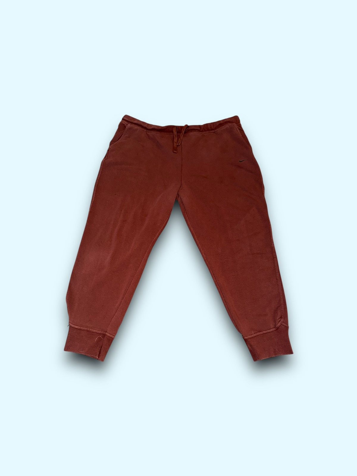 Nike Nike Dri-Fit Performance Tapered Jogger Sweatpants Maroon Size US 34 / EU 50 - 2 Thumbnail