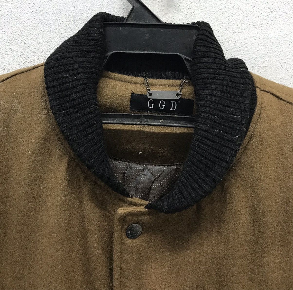 Leather Vintage GGD Varsity Jacket Size US M / EU 48-50 / 2 - 3 Thumbnail
