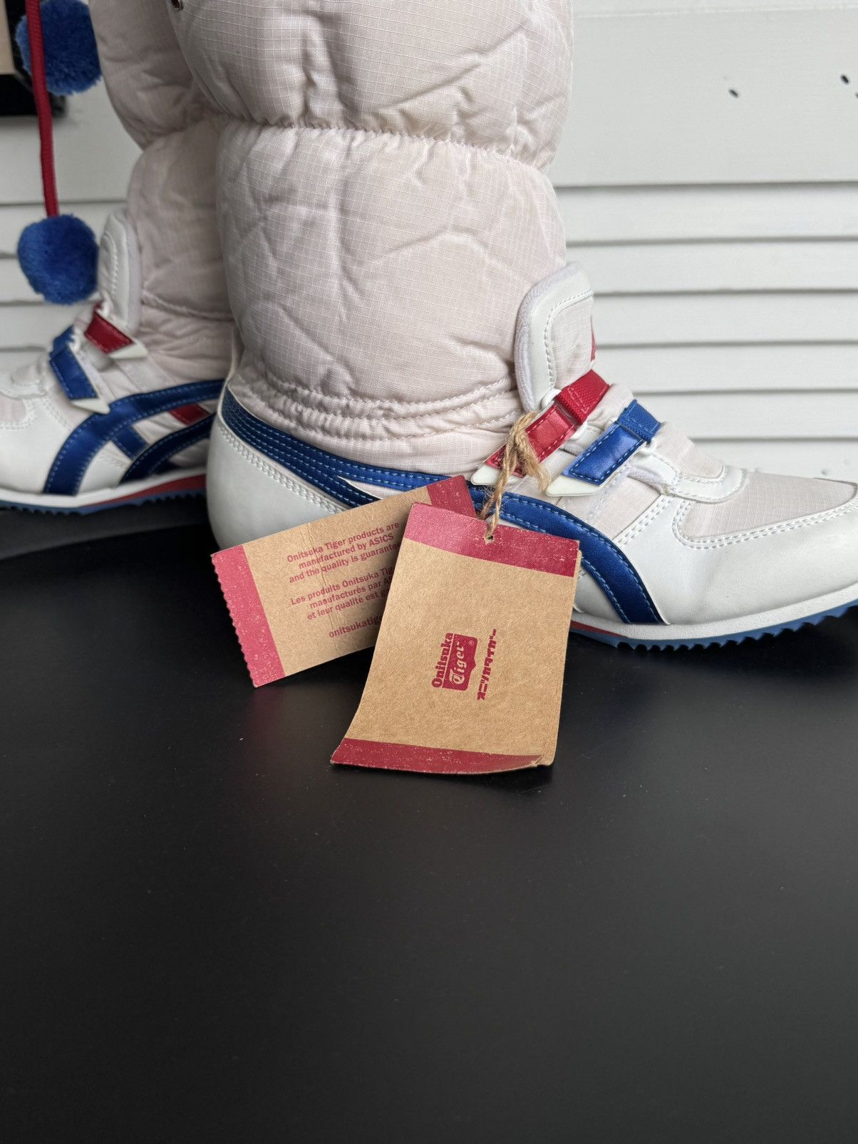 Asics Vintage ASICS Onitsuka Tiger Fur Snow Ski Boots High Y2K Size US 4 / IT 34 - 18 Thumbnail