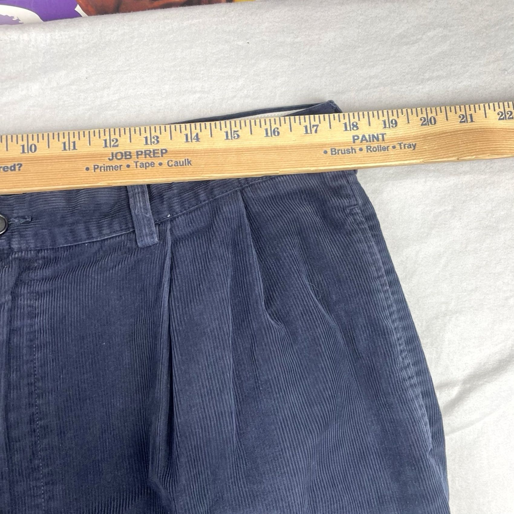 Polo Ralph Lauren VINTAGE Polo Ralph Lauren Pants Mens 36x30 Blue Hammond Corduroy Pleated Preppy Size US M / EU 48-50 / 2 - 4 Thumbnail