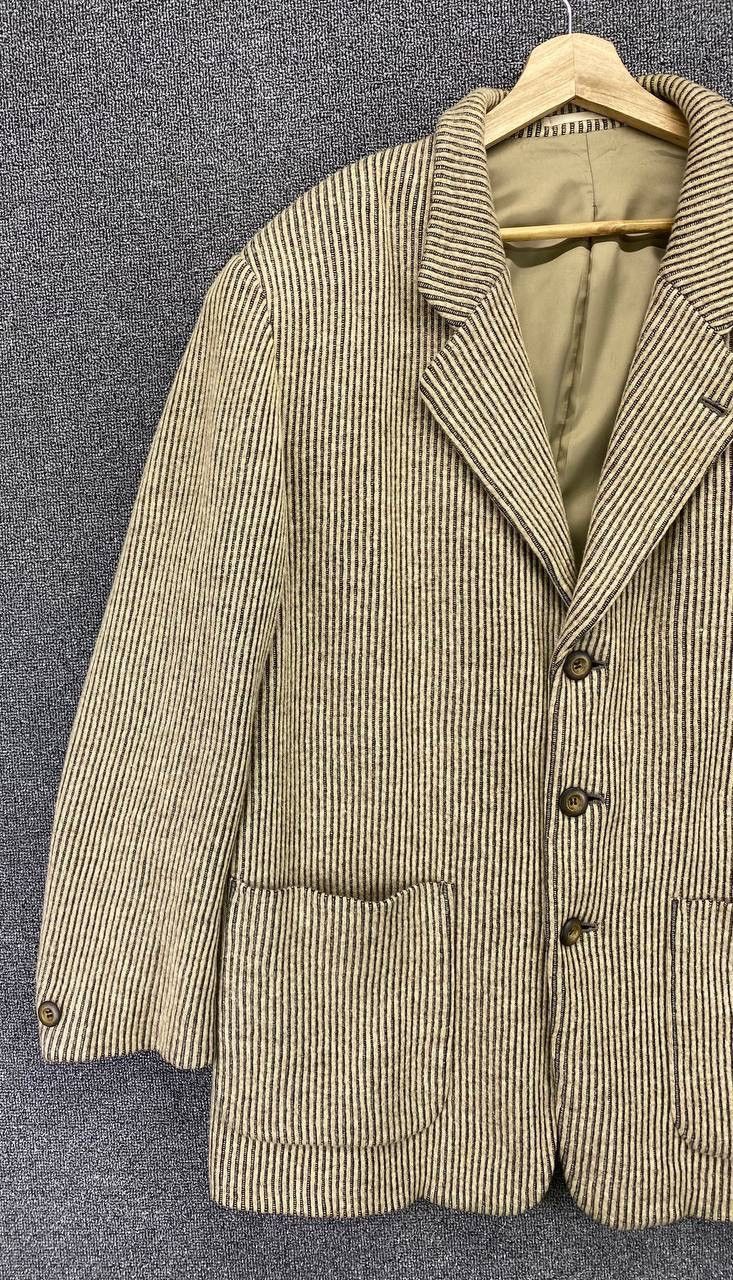 Lanvin Vintage Lanvin Paris Corduroy Coat Jacket Size US L / EU 52-54 / 3 - 3 Thumbnail