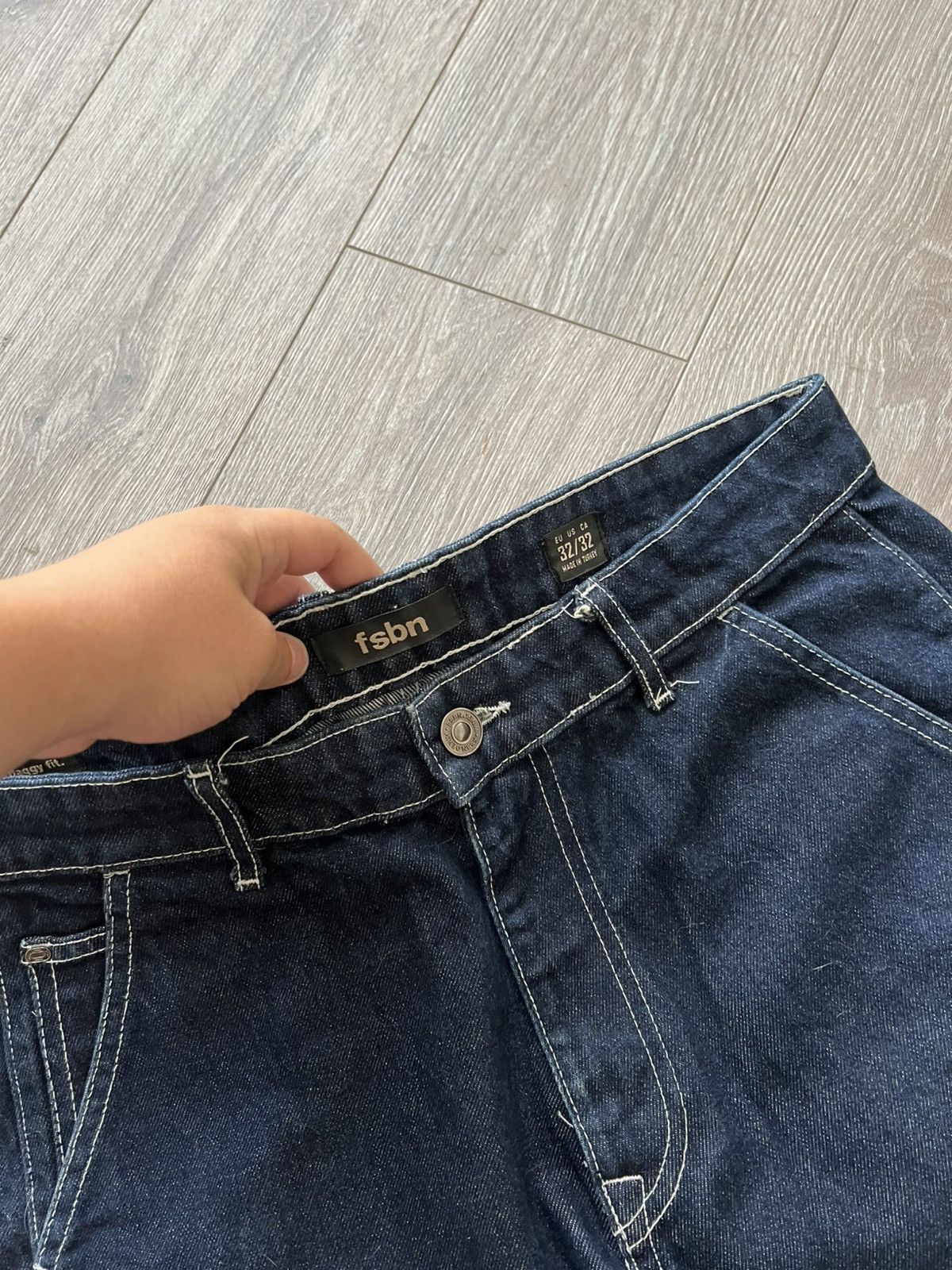 Vintage Y2K Baggy Jeans Carpenter Pants Y2K Streetwear Embroidered Size US 32 / EU 48 - 11 Thumbnail