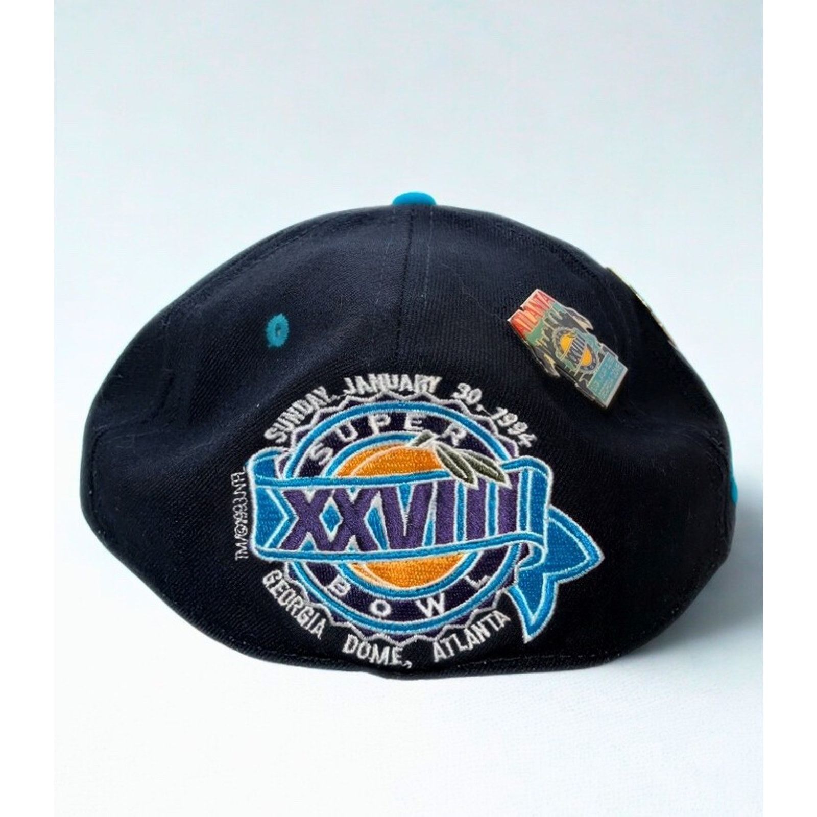 Sports Specialties Super Bowl XXVIII Atlanta 1994 Sports Specialties Hat 7 1/2 Size ONE SIZE - 9 Thumbnail