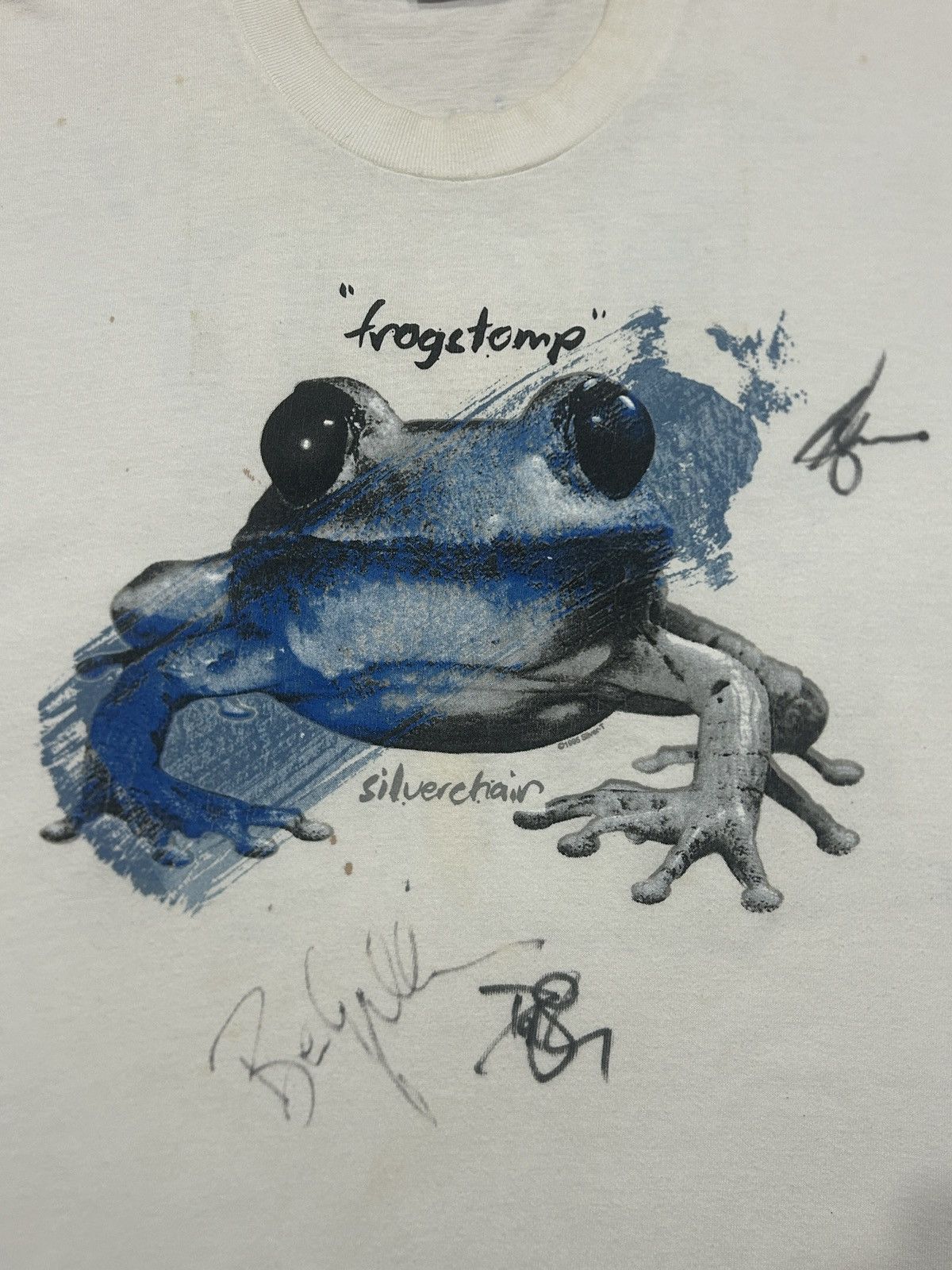 Acme Clothing × Band Tees Vintage Silverchair ‘Frogstomp’ Tee With All Crew Signature Size US L / EU 52-54 / 3 - 2 Thumbnail