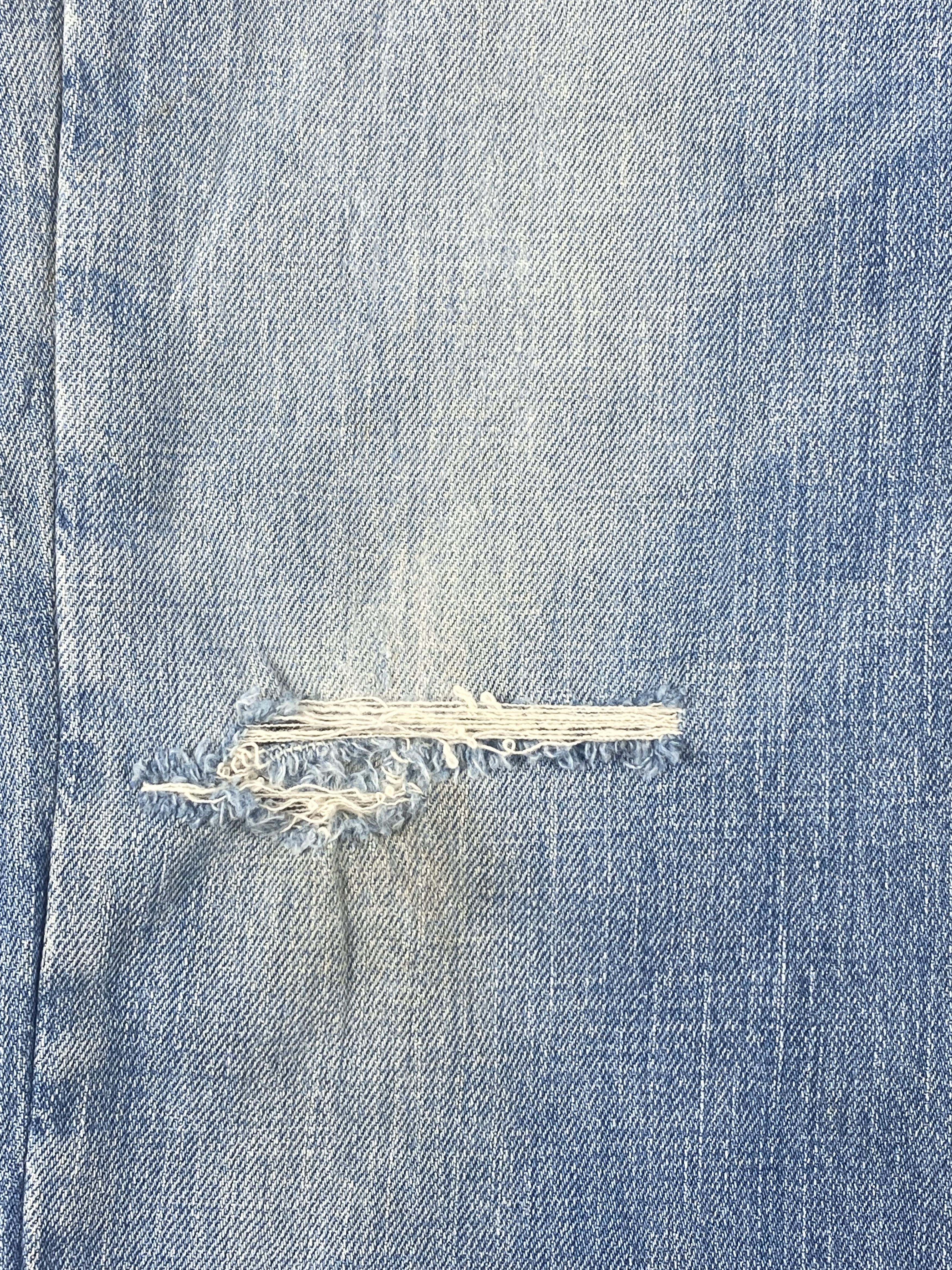 Levi's Vintage Distressed Levis 511 Faded Blue Jeans S0010 Size US 32 / EU 48 - 8 Thumbnail