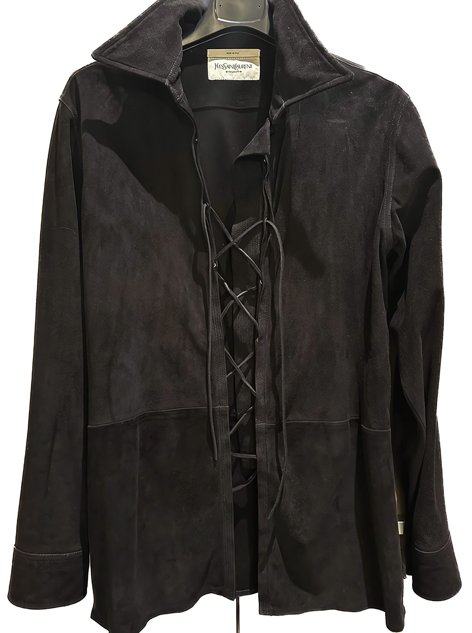 Saint Laurent Paris SUEDE LEATHER SHIRT BY TOM FORD Size US M / EU 48-50 / 2 - 2 Thumbnail