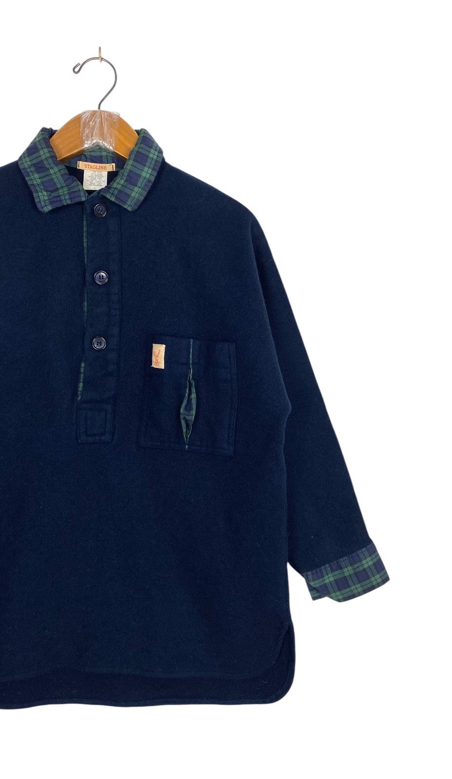 Vintage Rare‼️ Vintage Stagline Pure Wool Shirt Size US M / EU 48-50 / 2 - 3 Thumbnail