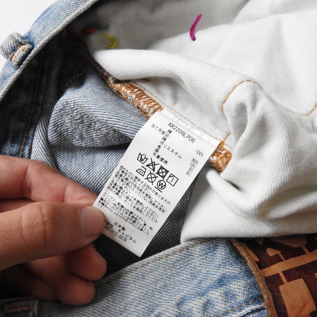 Kapital × Kapital Kountry KAPITAL KOUNTRY 14OZ DENIM CRAZY EL PASO 5P MONKEY CISCO Size US 34 / EU 50 - 13 Thumbnail