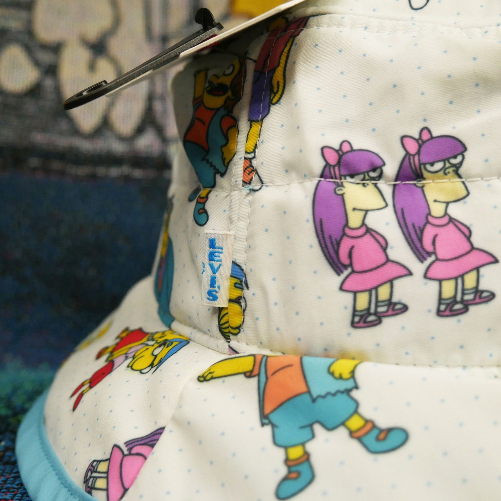 Levi's Levi's x The Simpsons Cozy Puffer Bucket Hat Characters Size ONE SIZE - 2 Thumbnail