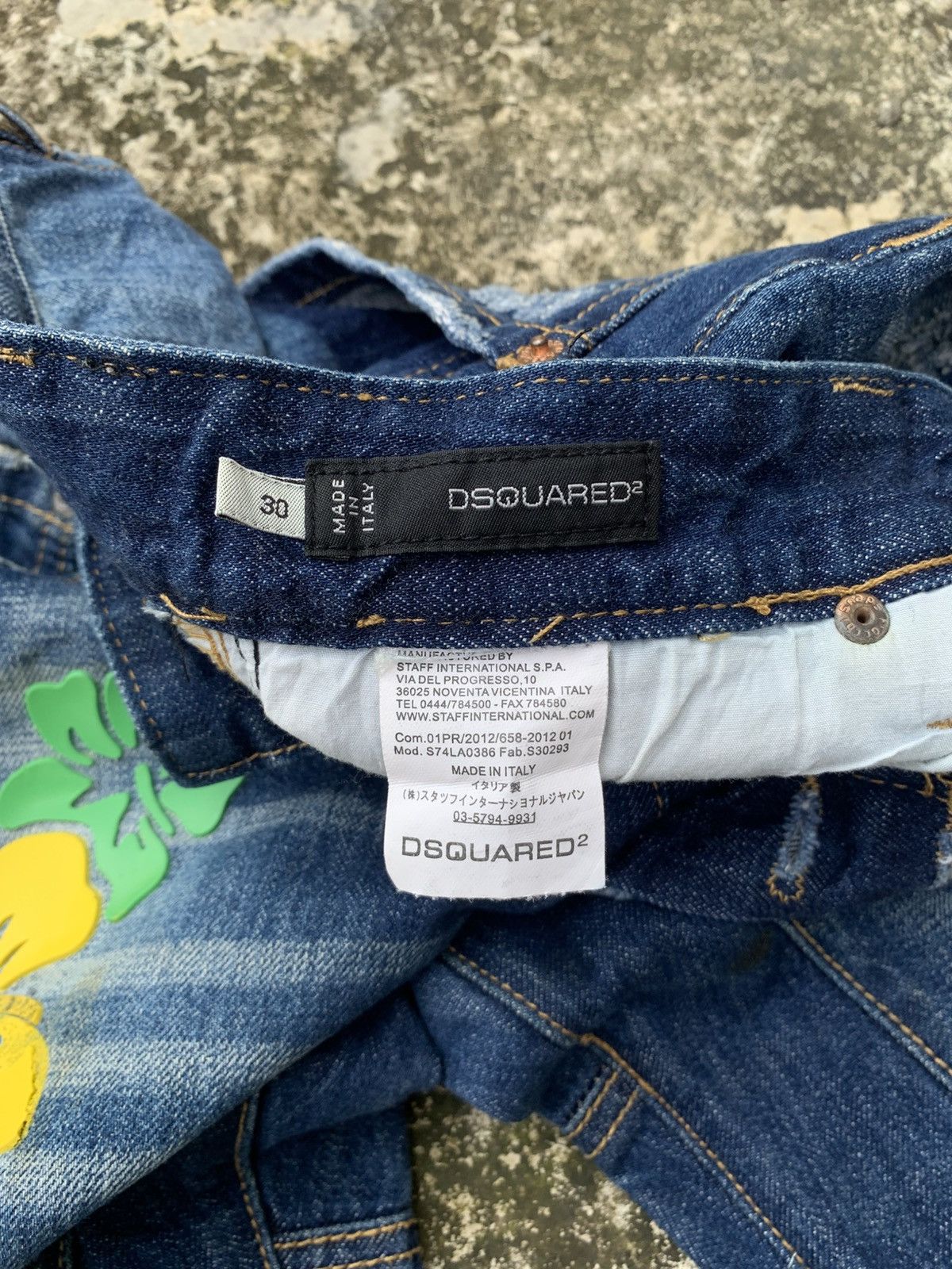 Dsquared2 Dsquared2 Blue Jeans Size 29" - 8 Thumbnail