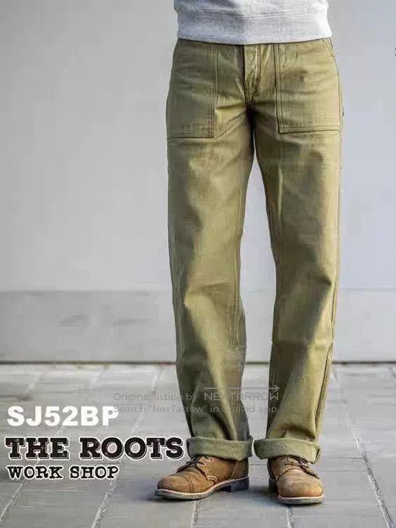 Samurai Jeans Samurai Jeans 15oz OG107 Work Pants. Size US 32 / EU 48 - 1 Thumbnail