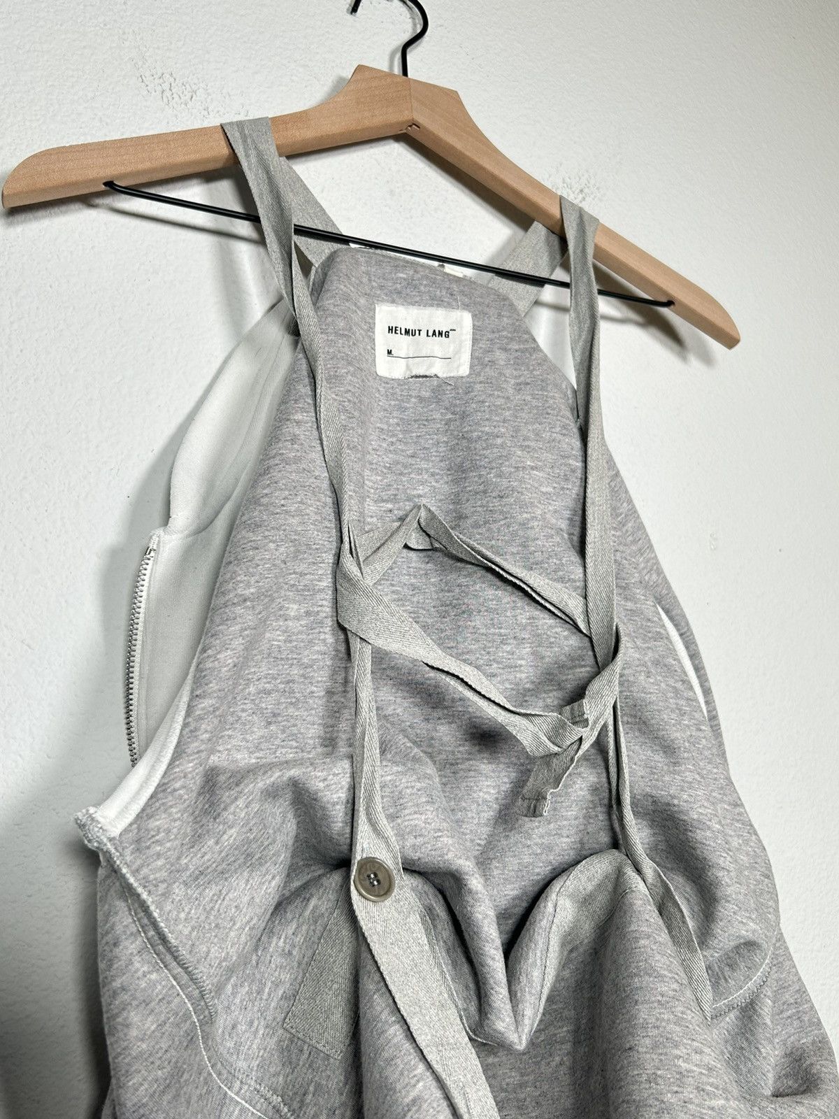 Helmut Lang AW00 Bondage Backpack Knit Vest Size US M / EU 48-50 / 2 - 2 Thumbnail