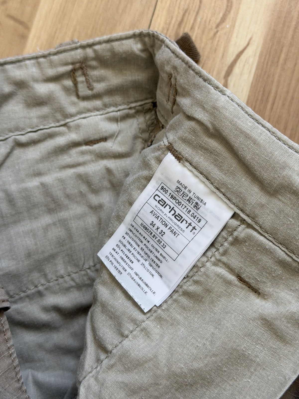 Carhartt Carhartt aviation pants cargo workwear y2k 2000s Size US 34 / EU 50 - 8 Thumbnail