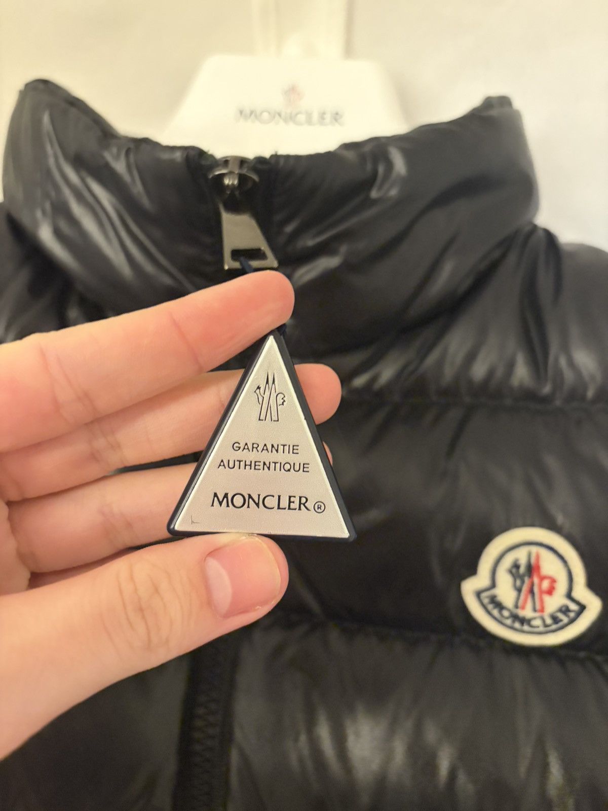 Moncler Moncler black Ghany Down Vest Size S / US 4 / IT 40 - 4 Thumbnail