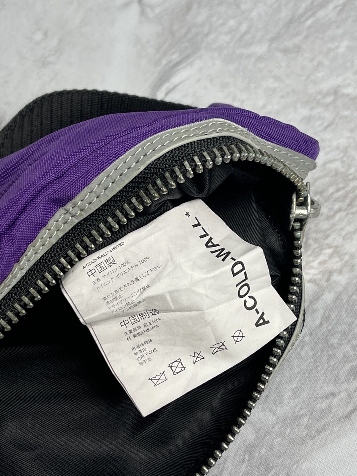 A-COLD-WALL* A-COLD-WALL* Logo Plaque Purple Crossbody Bag Size ONE SIZE - 13 Thumbnail