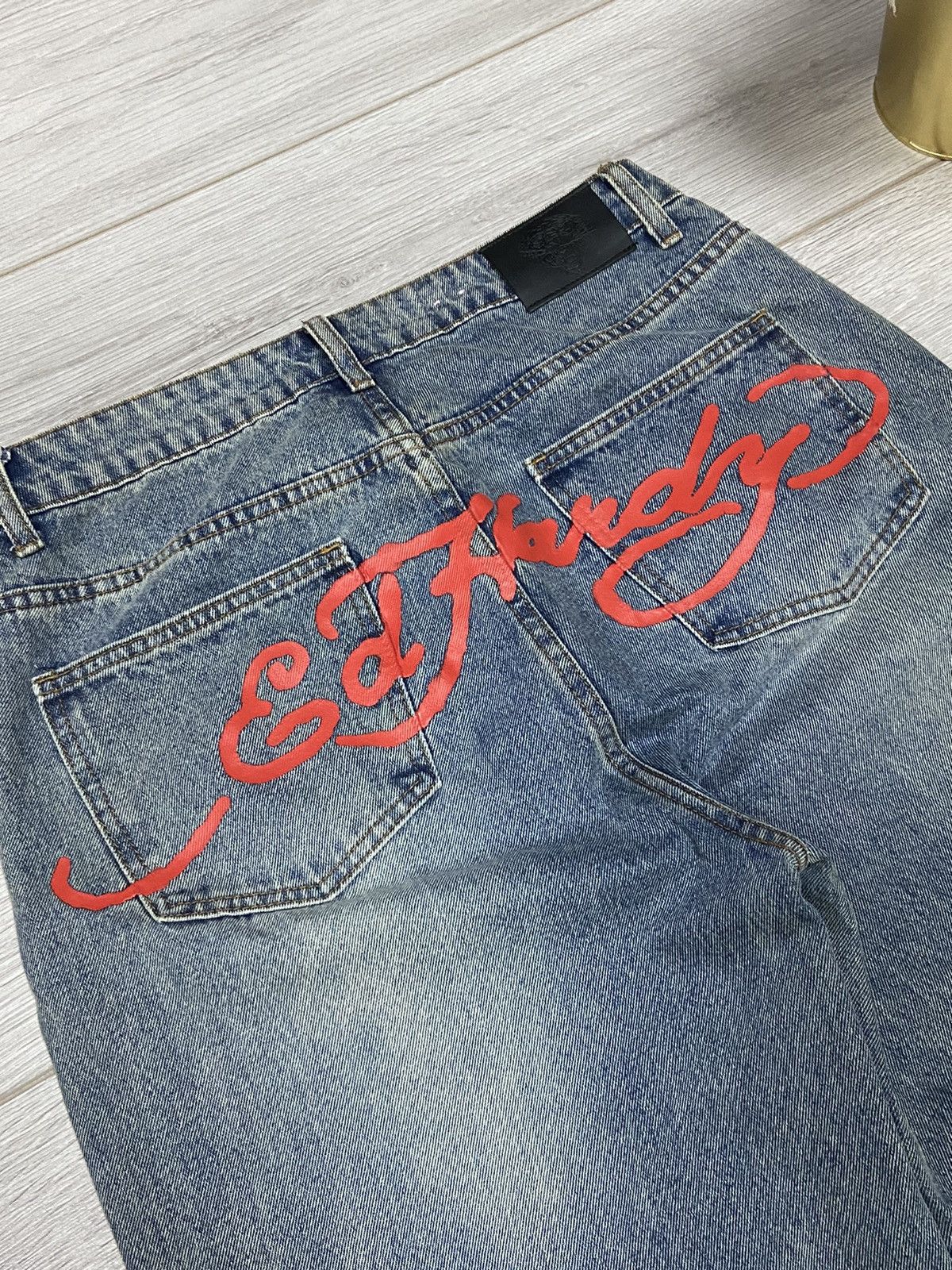 Ed Hardy Ed Hardy You only live once vintage big spell out logo jeans Size 30" / US 8 / IT 44 - 2 Thumbnail