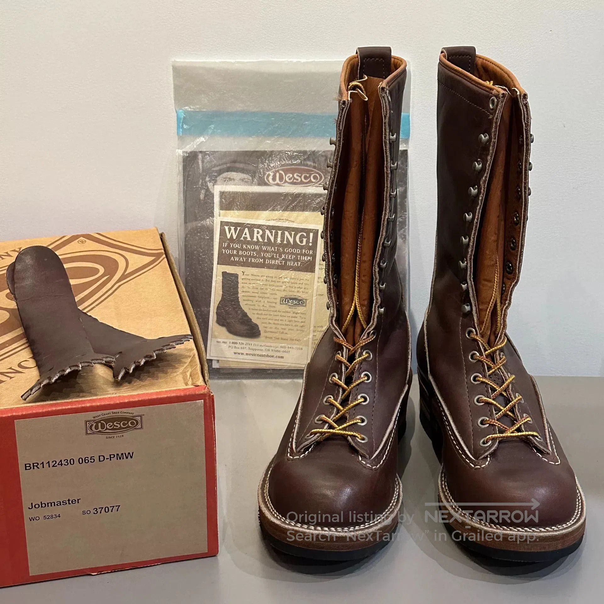 WESCO Wesco Jobmaster Women's 6.5d Boots. Size US 6.5 / IT 36.5 - 1 Thumbnail