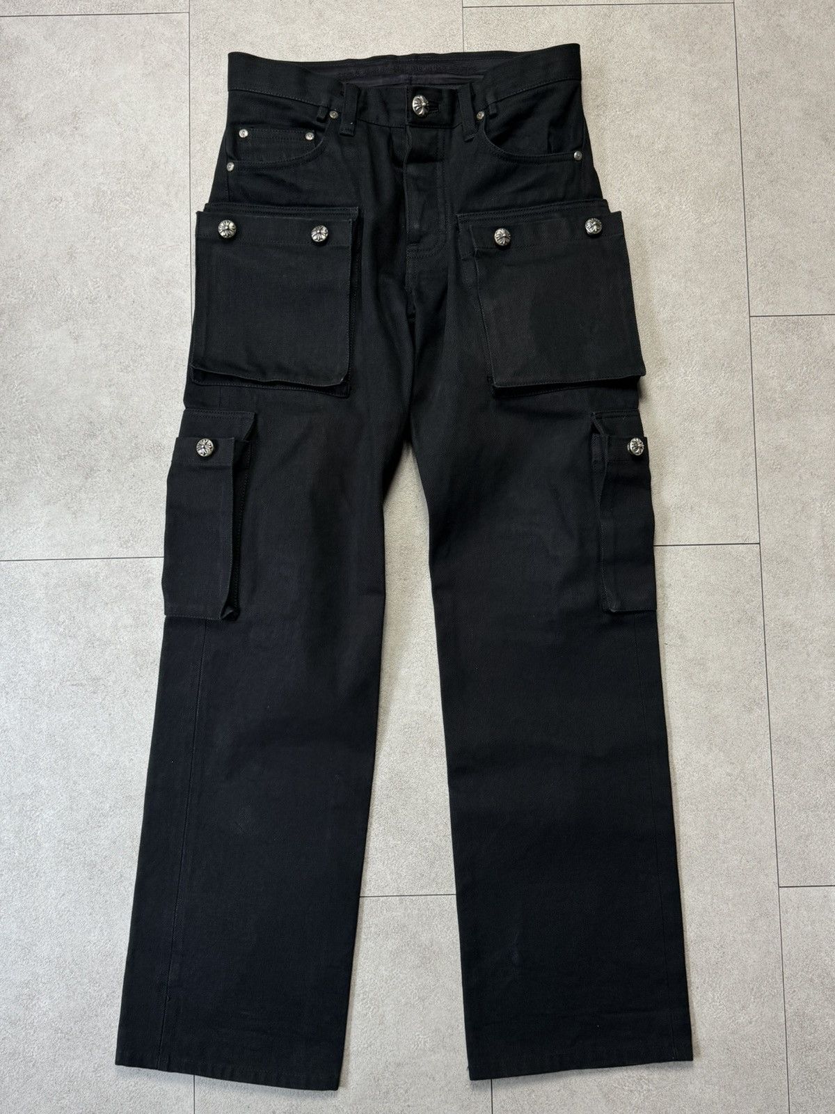 Chrome Hearts Chrome Hearts Vintage Fatigue Denim Jeans Size US 30 / EU 46 - 2 Thumbnail