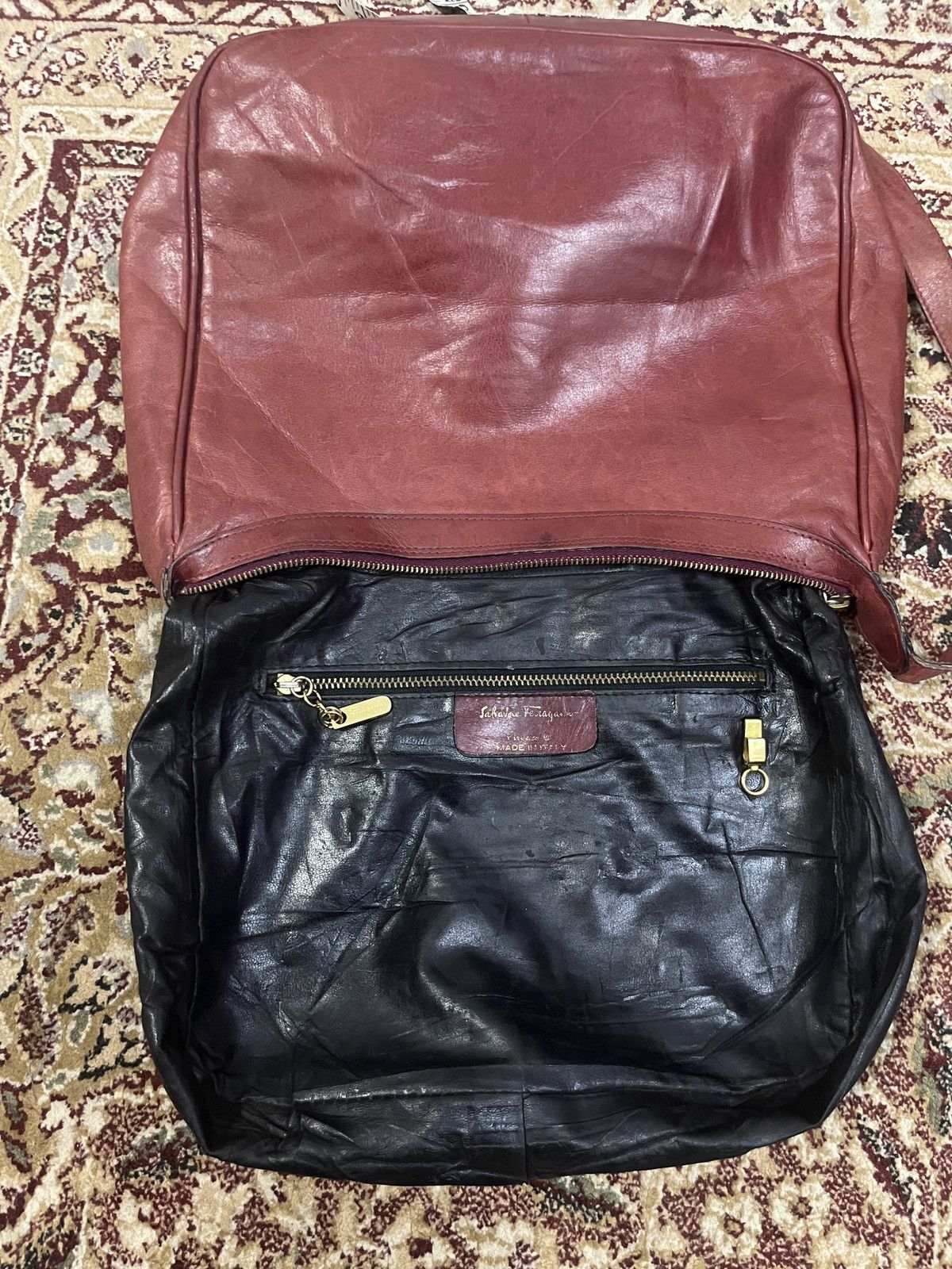 Salvatore Ferragamo Salvatore Ferragamo Leather Shoulder Bag Size ONE SIZE - 17 Thumbnail