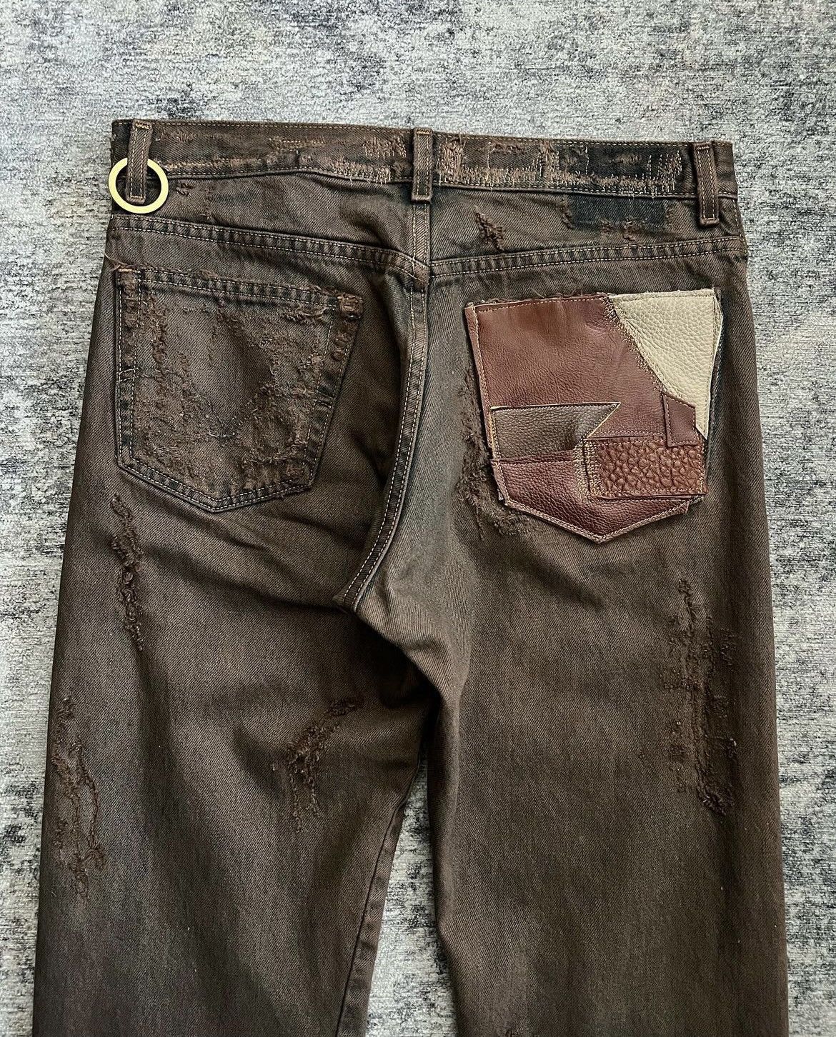 Japanese Brand × Vintage Cracstudio 1of1 custom denim Size US 34 / EU 50 - 3 Thumbnail