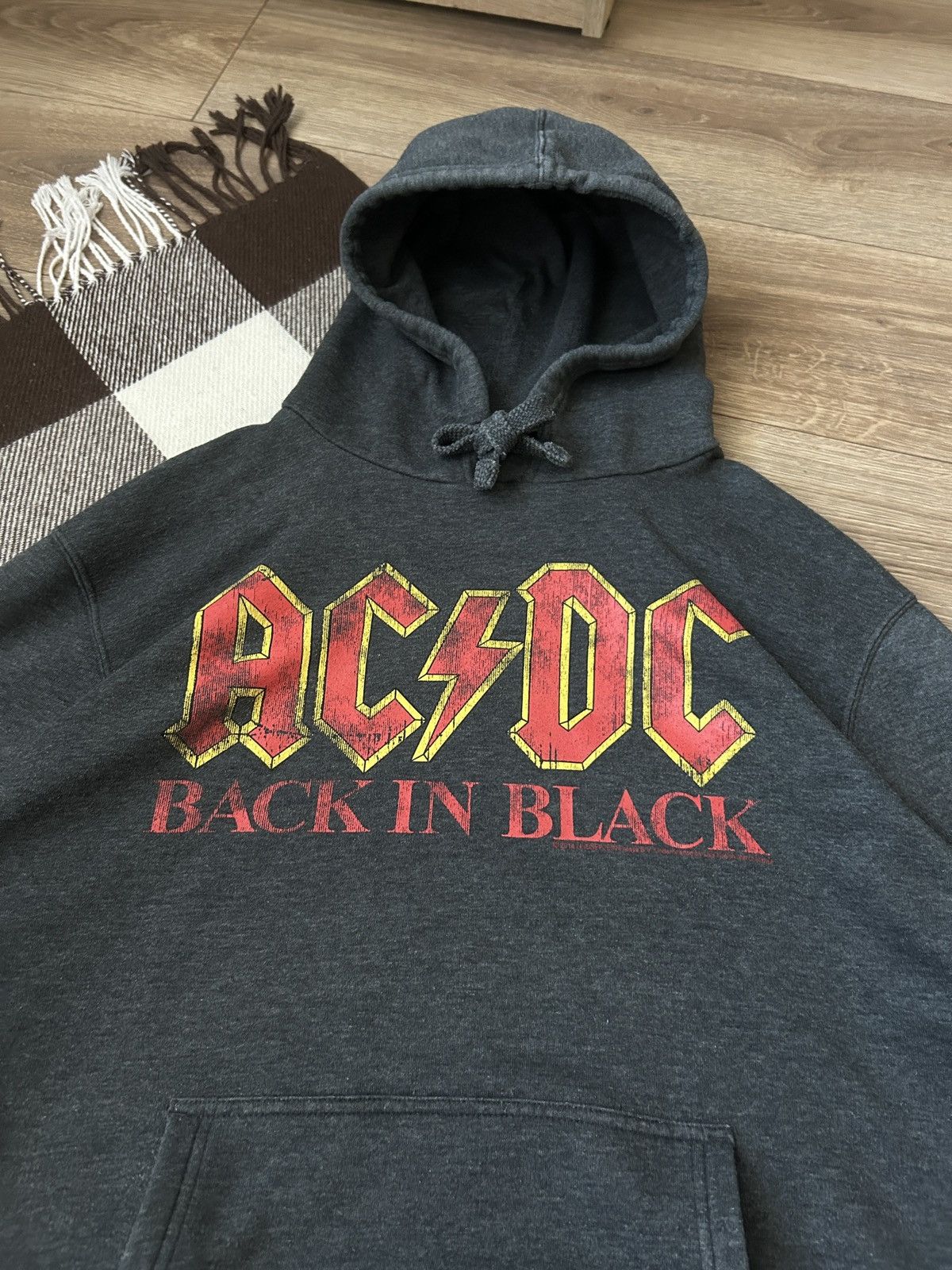 AC/DC × Vintage Vintage Ac/Dc back in black 2014 tour hoodies mens Size US XL / EU 56 / 4 - 3 Thumbnail