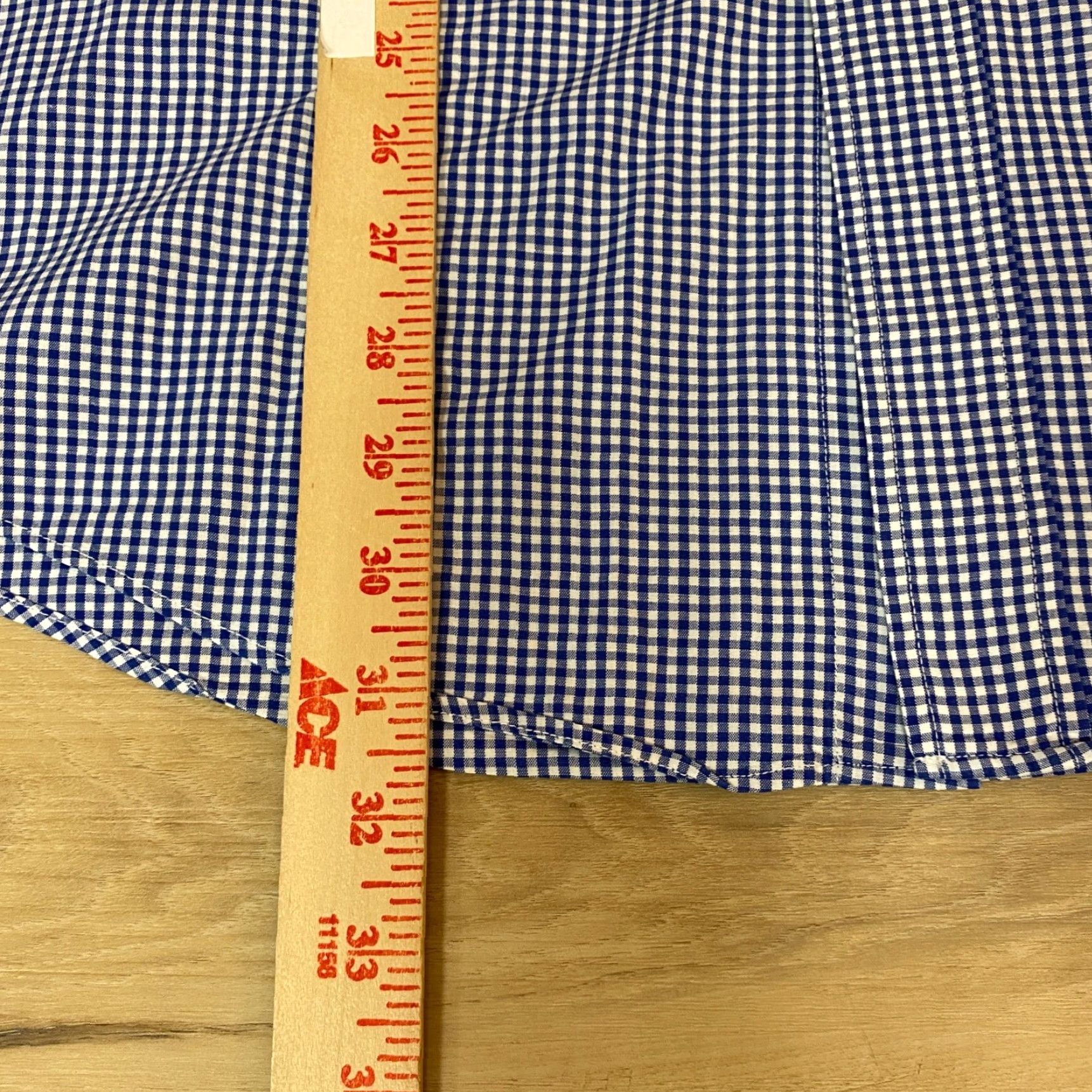 Brooks Brothers VINTAGE Brooks Brothers Makers Shirt 16.5 Blue Plaid Relaxed USA Button-Down Mens Shirt Size US XL / EU 56 / 4 - 5 Thumbnail