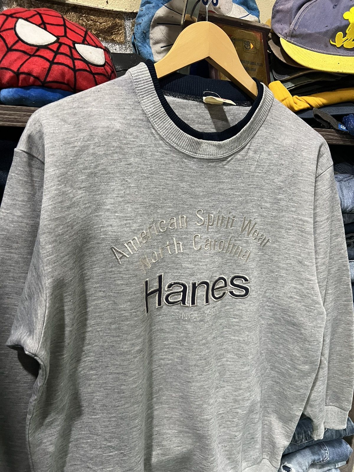 Hanes 🔥Vintage Hanes North Carolina Crewneck Sweatshirt Size US M / EU 48-50 / 2 - 7 Thumbnail
