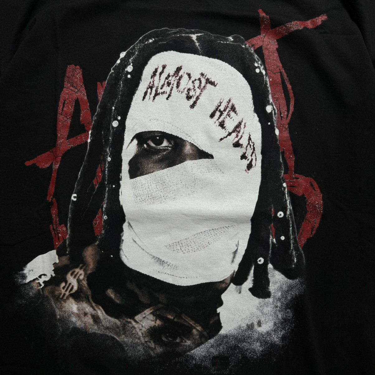 Rap Tees LIL DURK “ ALMOST HEALED SORRY FOR THE DROUGHT TOUR “ MERCH Size US XL / EU 56 / 4 - 5 Thumbnail