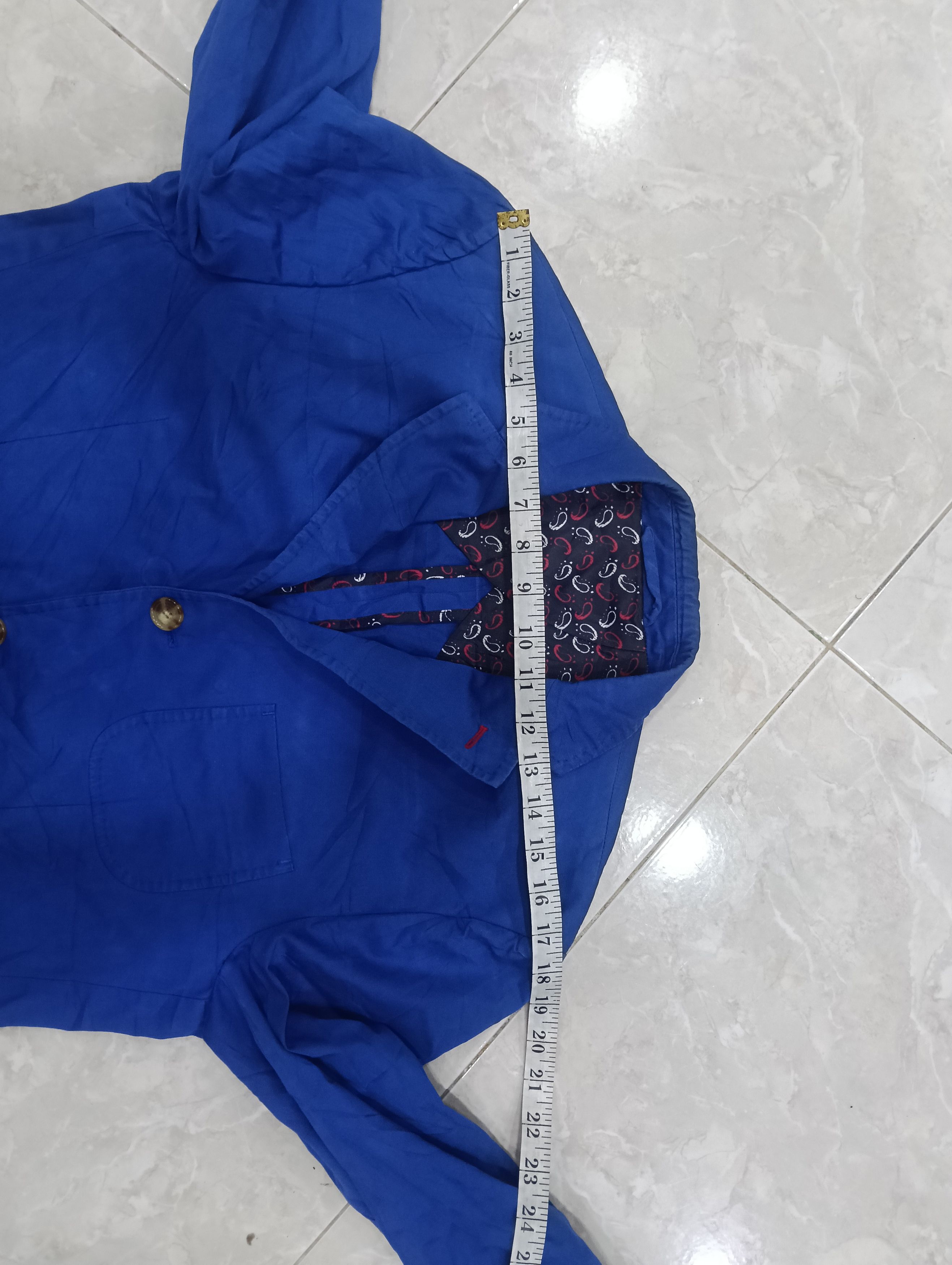 Japanese Brand Vicomte A. Slim Fix Blazer Jacket Size 50S - 22 Thumbnail