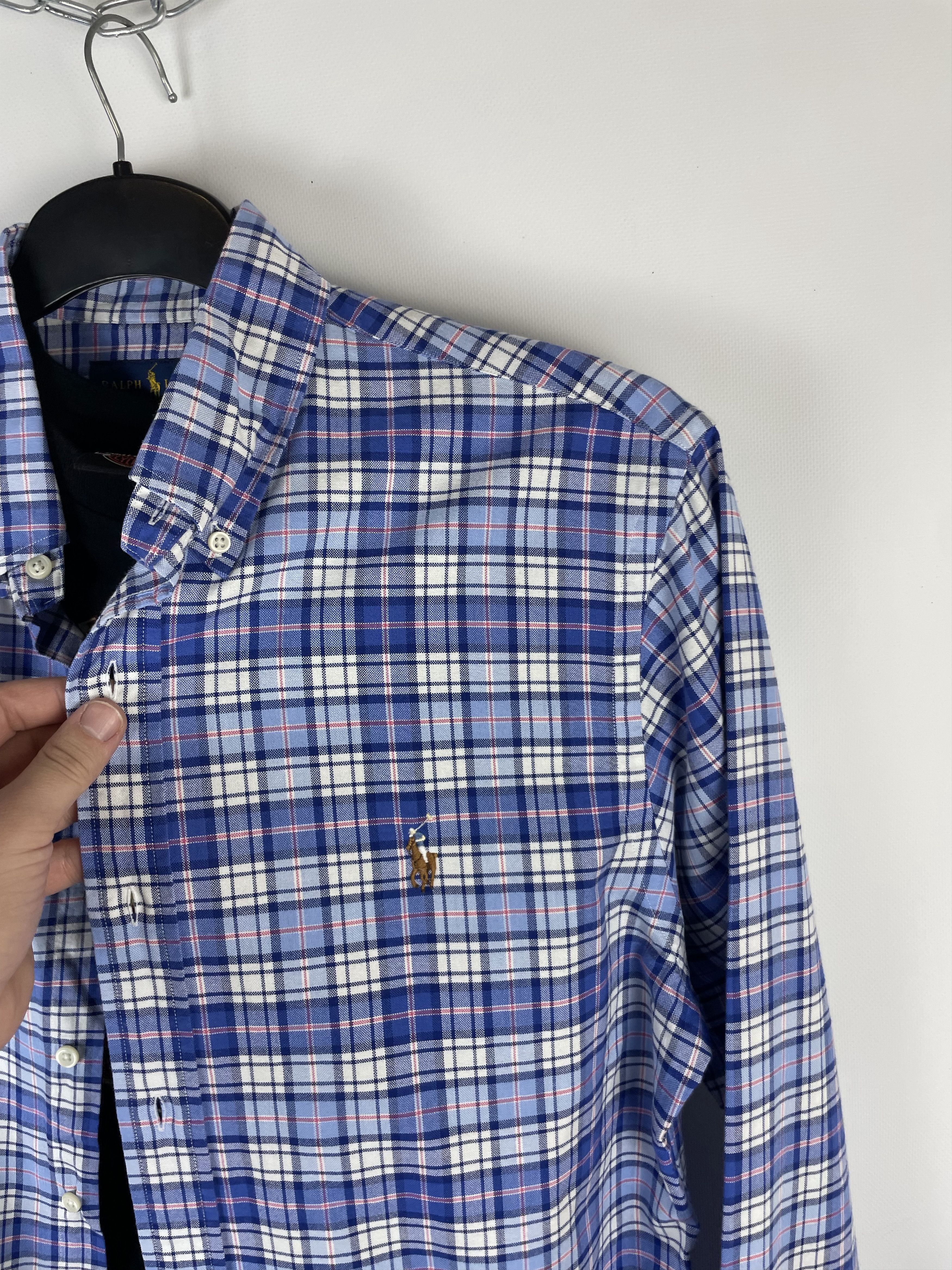 Flannel Flannel Polo Ralph Lauren Vintage Mens Shirt Size US L / EU 52-54 / 3 - 4 Thumbnail