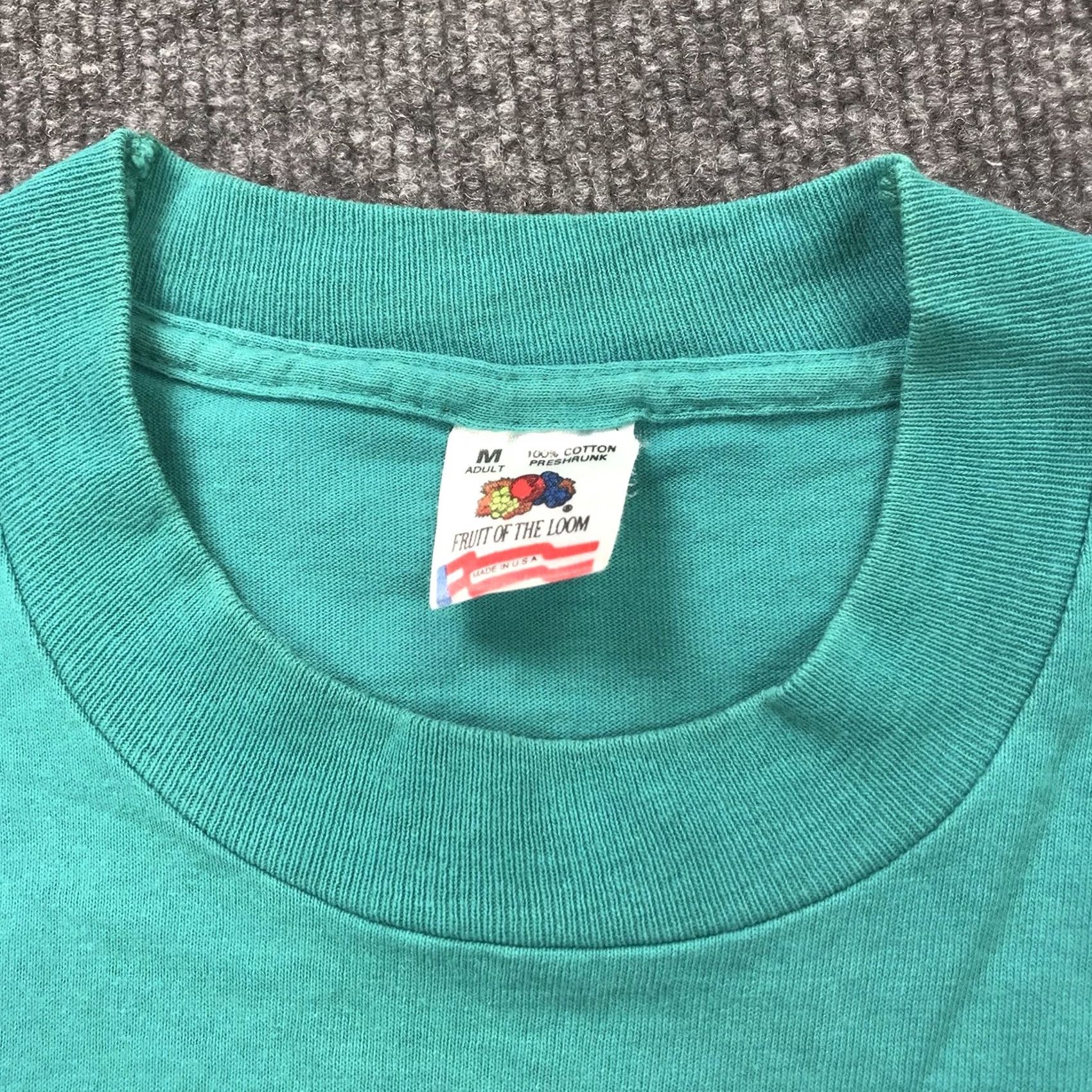 Fruit Of The Loom VINTAGE 90s Single Stitch Anderson Bicentennial Graphic T-shirt Medium Unisex Adults XS? Size US M / EU 48-50 / 2 - 6 Thumbnail
