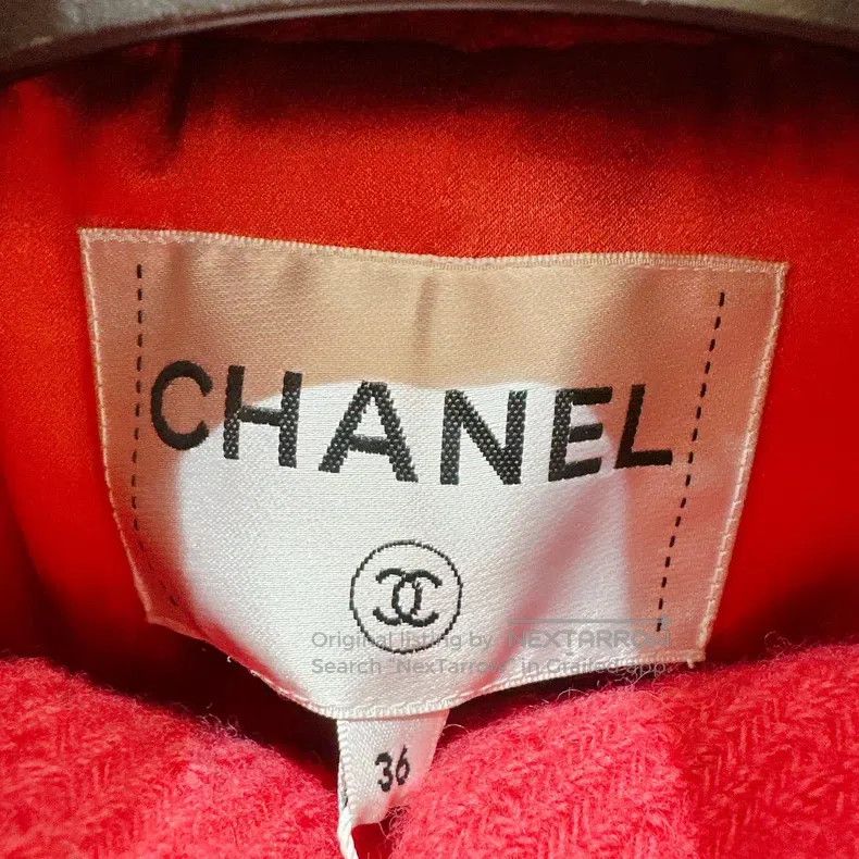 Chanel Chanel Equestrian series raspberry pink wool soft tweed do Size XS / US 0-2 / IT 36-38 - 3 Thumbnail