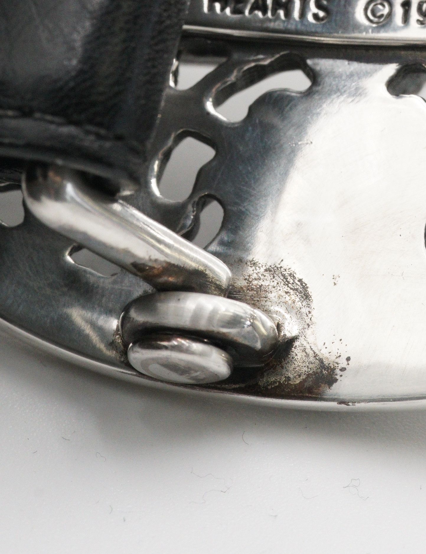 Chrome Hearts Chrome Hearts Oval Cross Belt in Silver - 34 Size 34 - 8 Thumbnail
