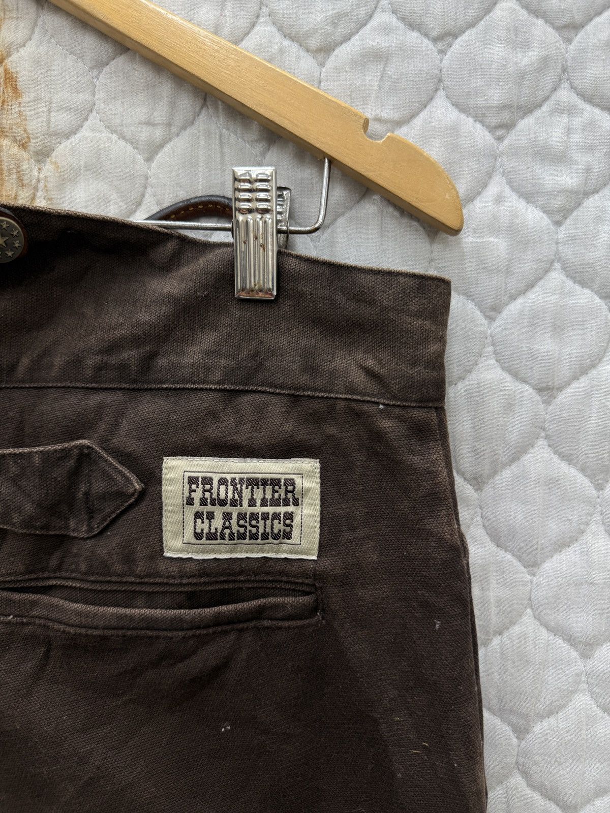 Vintage 🔥🔥🔥ARCHIVE VINTAGE FRONTIER CLASSICS PANTS Size US 36 / EU 52 - 11 Thumbnail